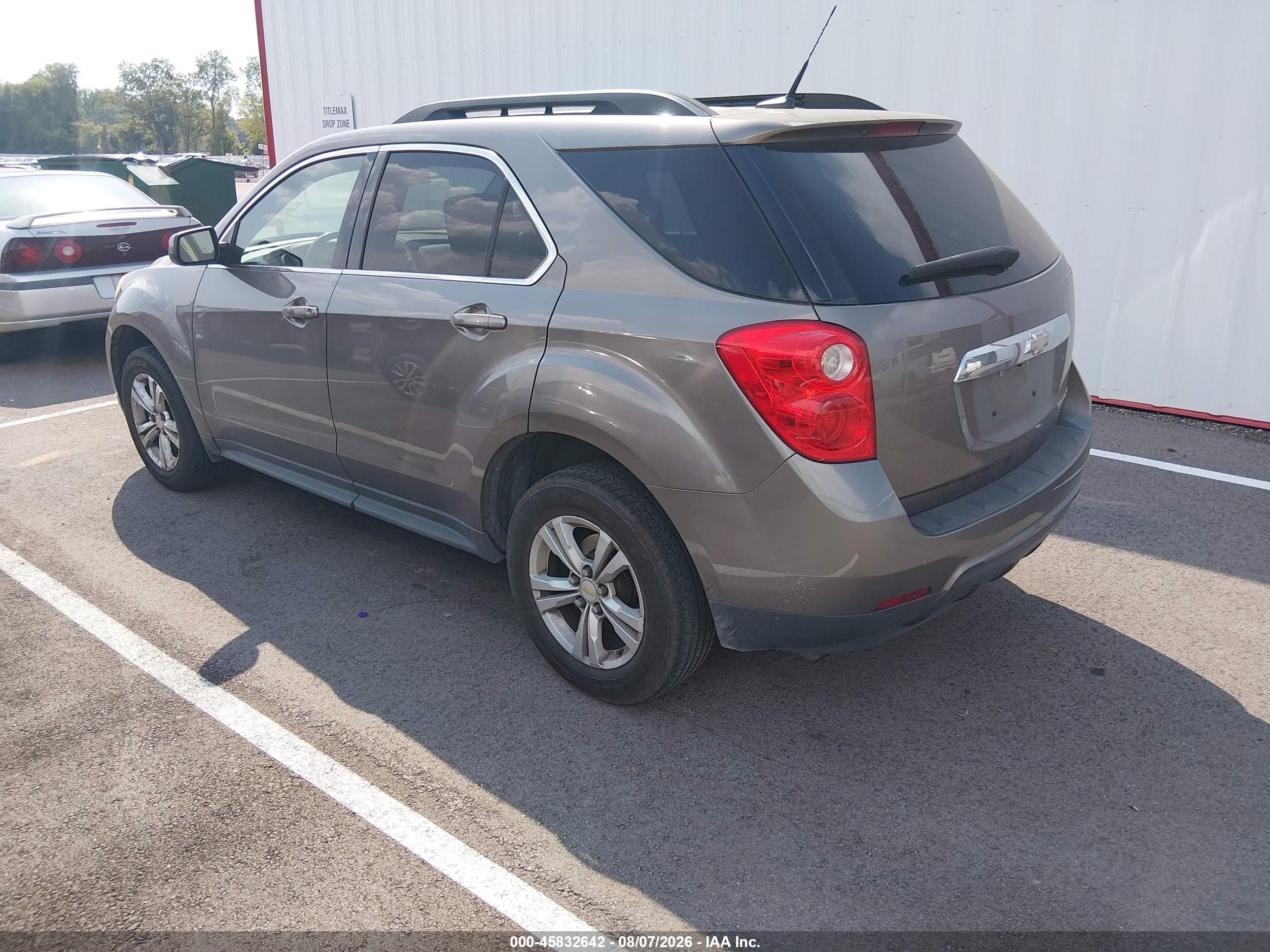 2011 Chevrolet Equinox Lt W/1lt Gray vin: 2CNALDEC2B6407278