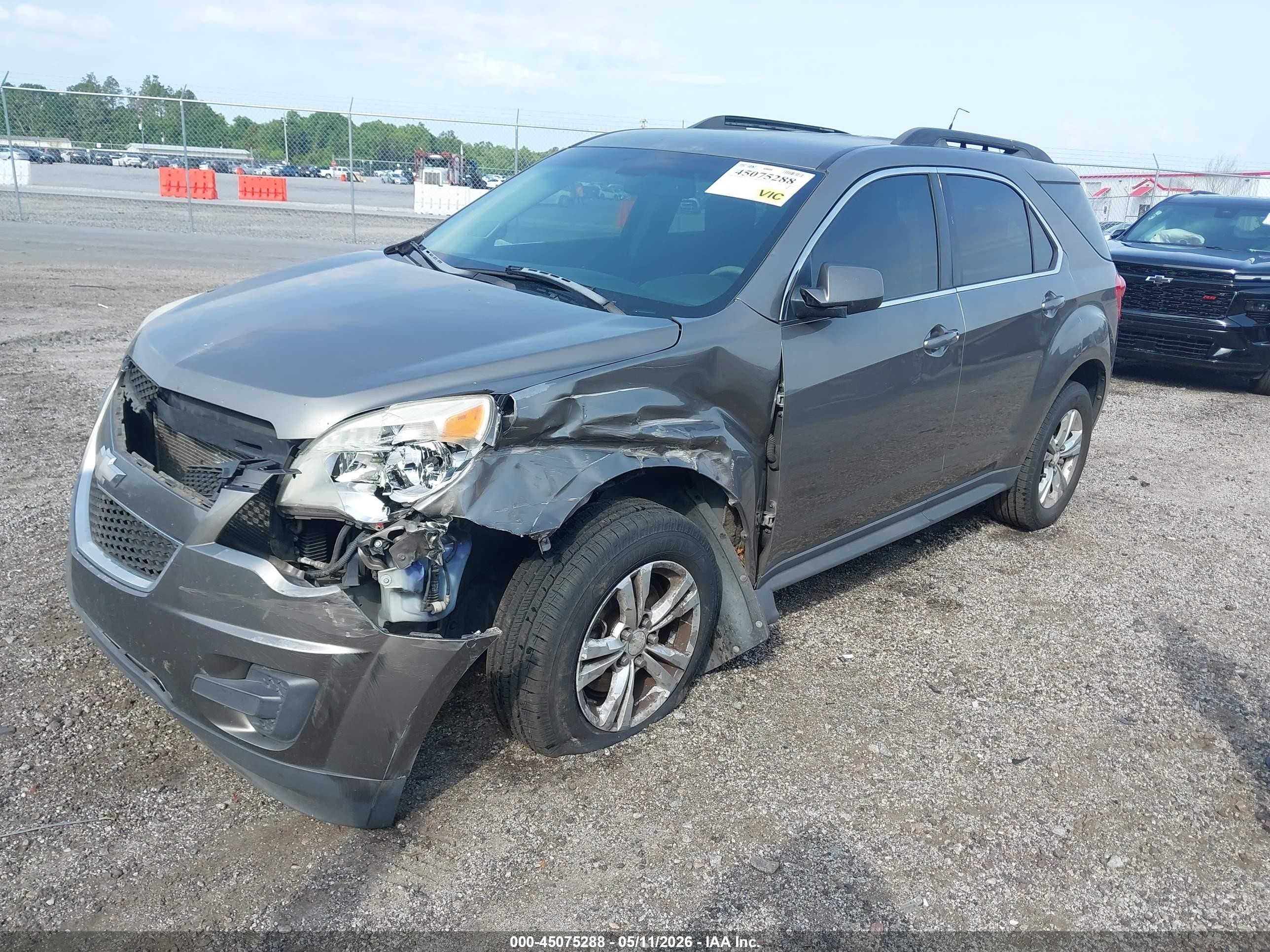 2011 Chevrolet Equinox 1lt Gray vin: 2CNALDEC2B6408771