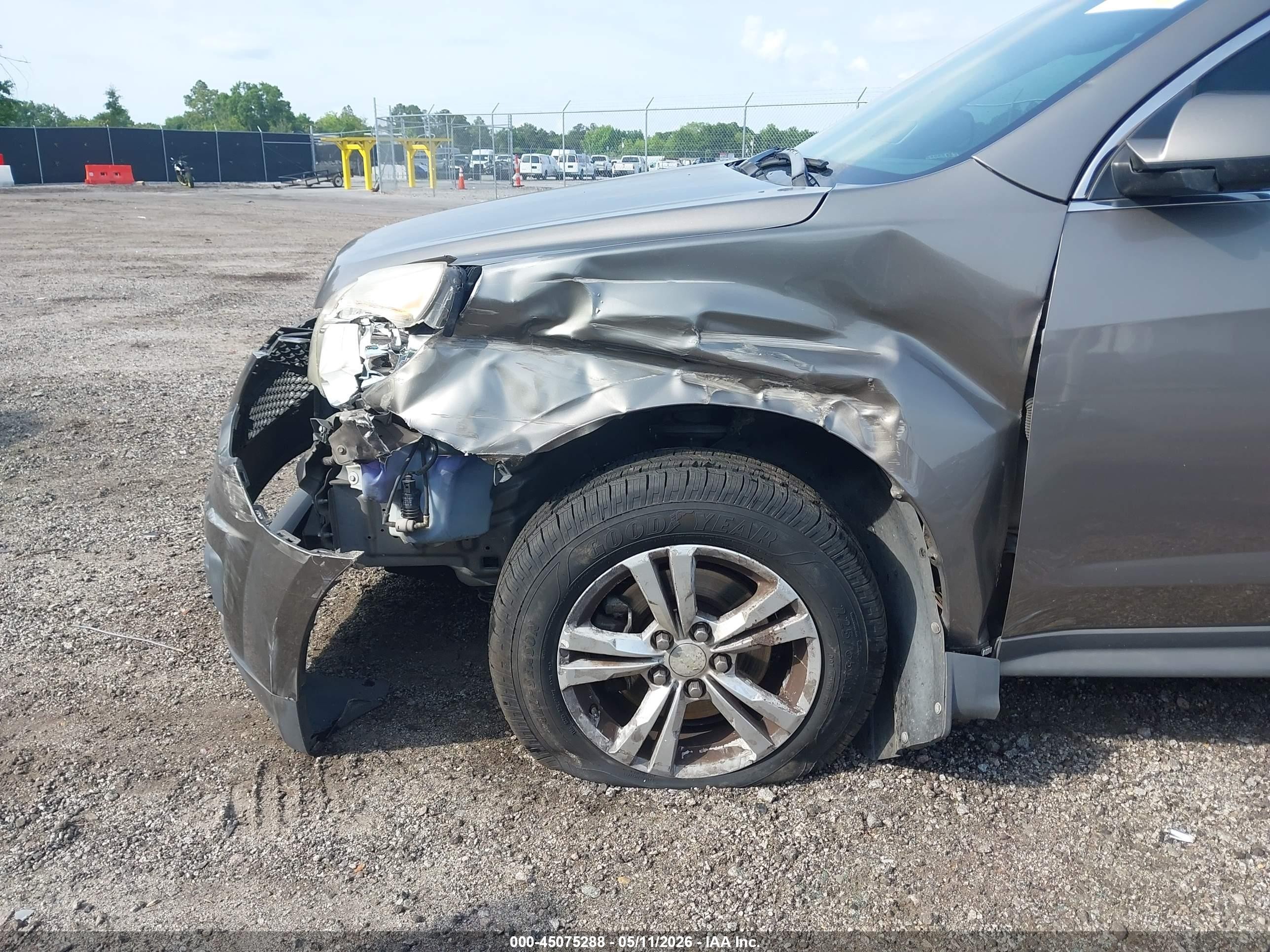 2011 Chevrolet Equinox 1lt Gray vin: 2CNALDEC2B6408771