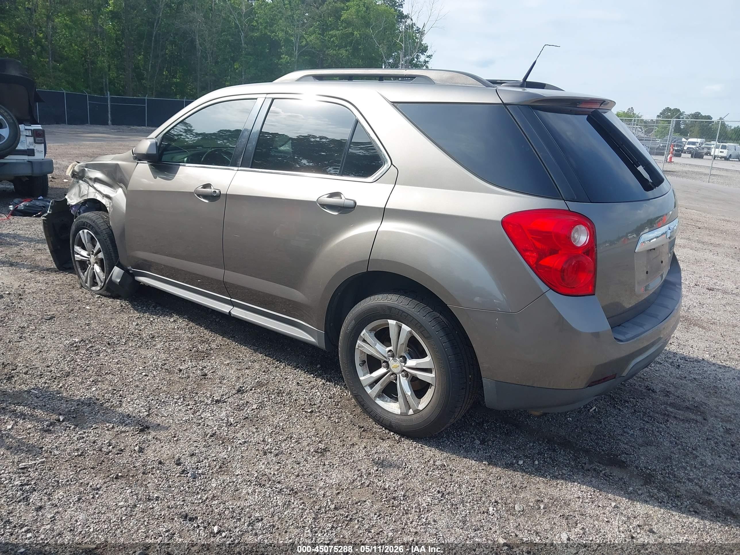 2011 Chevrolet Equinox 1lt Gray vin: 2CNALDEC2B6408771