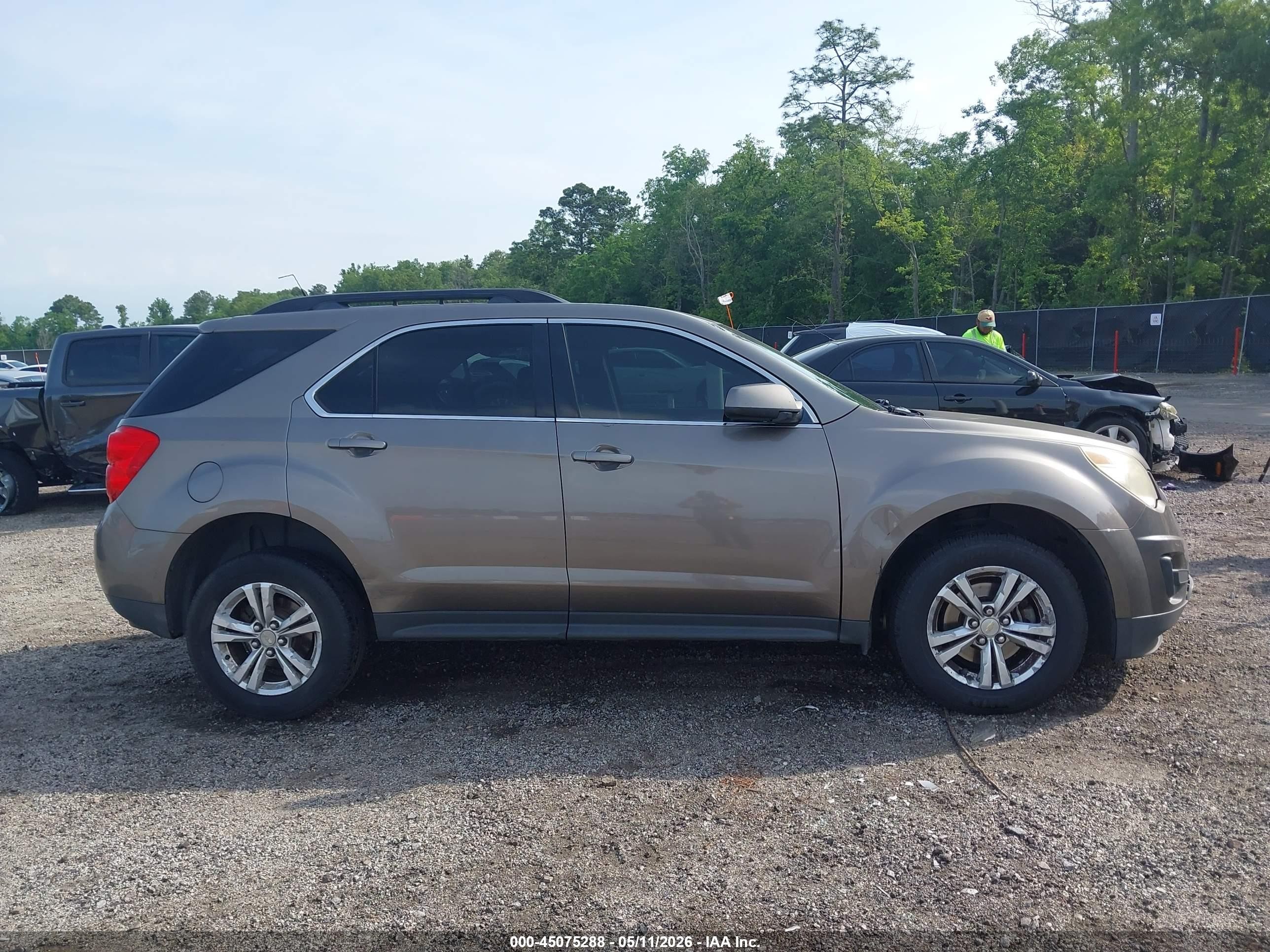 2011 Chevrolet Equinox 1lt Gray vin: 2CNALDEC2B6408771