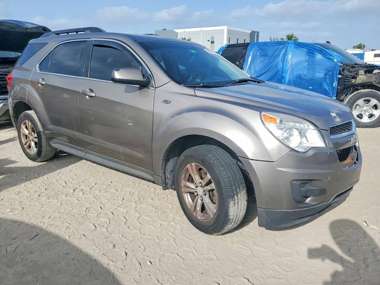 2011 Chevrolet Equinox Lt Gray vin: 2CNALDEC3B6209373