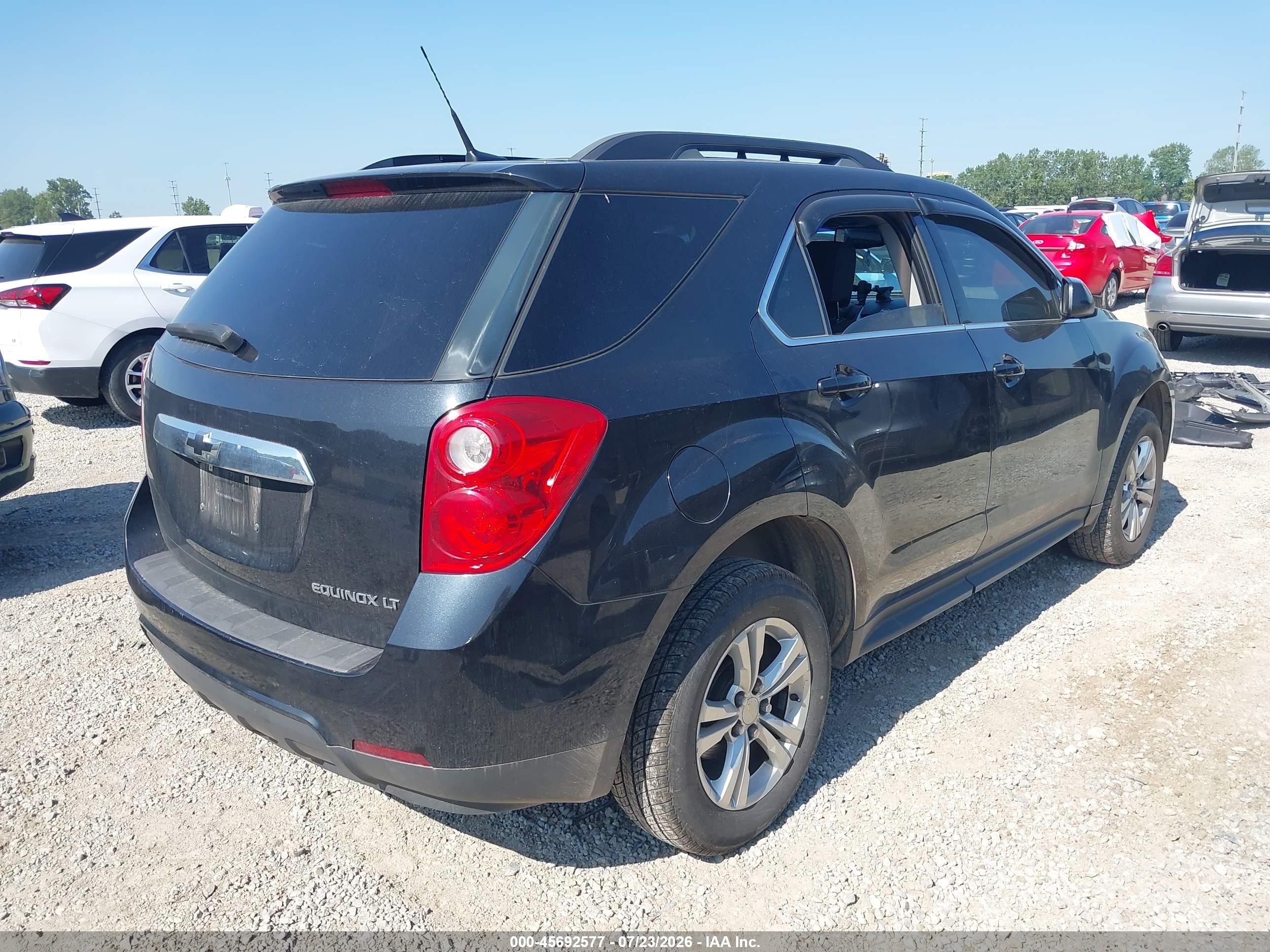 2011 Chevrolet Equinox Lt W/1lt Черный vin: 2CNALDEC3B6212385
