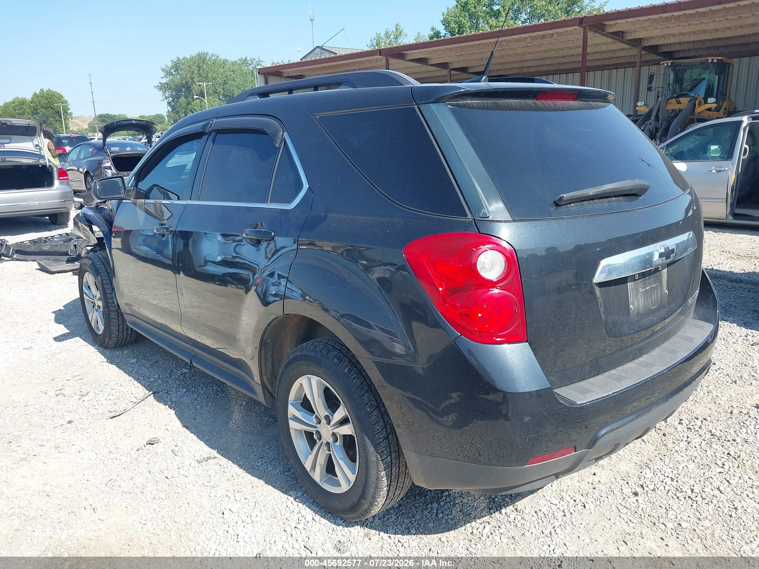 2011 Chevrolet Equinox Lt W/1lt Черный vin: 2CNALDEC3B6212385