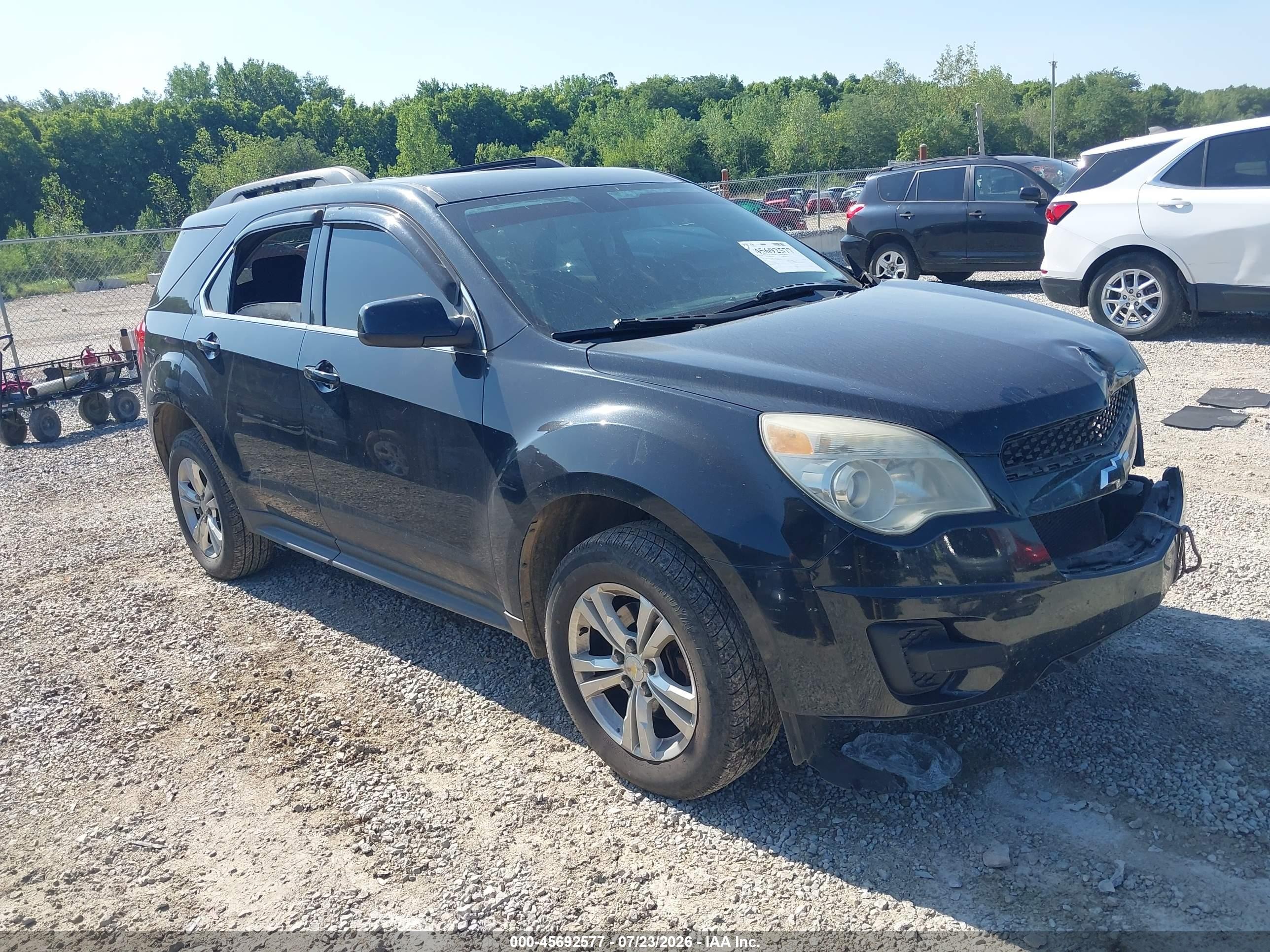 2011 Chevrolet Equinox Lt W/1lt Черный vin: 2CNALDEC3B6212385