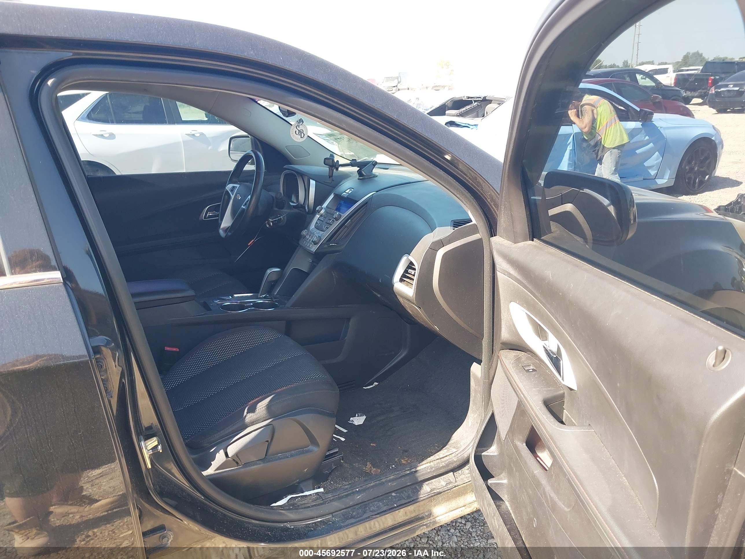 2011 Chevrolet Equinox Lt W/1lt Черный vin: 2CNALDEC3B6212385