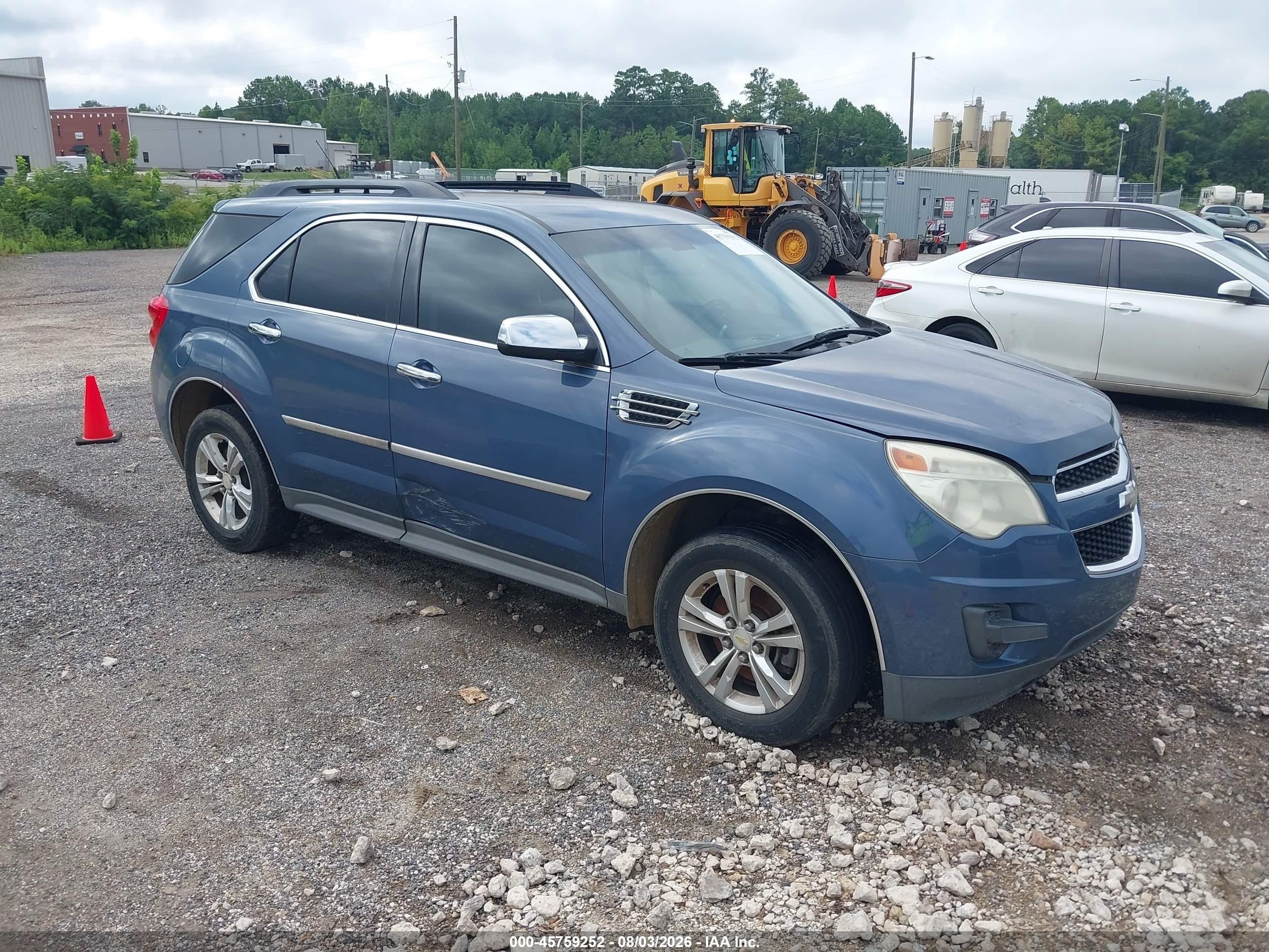 2011 Chevrolet Equinox Lt W/1lt Blue vin: 2CNALDEC3B6402199