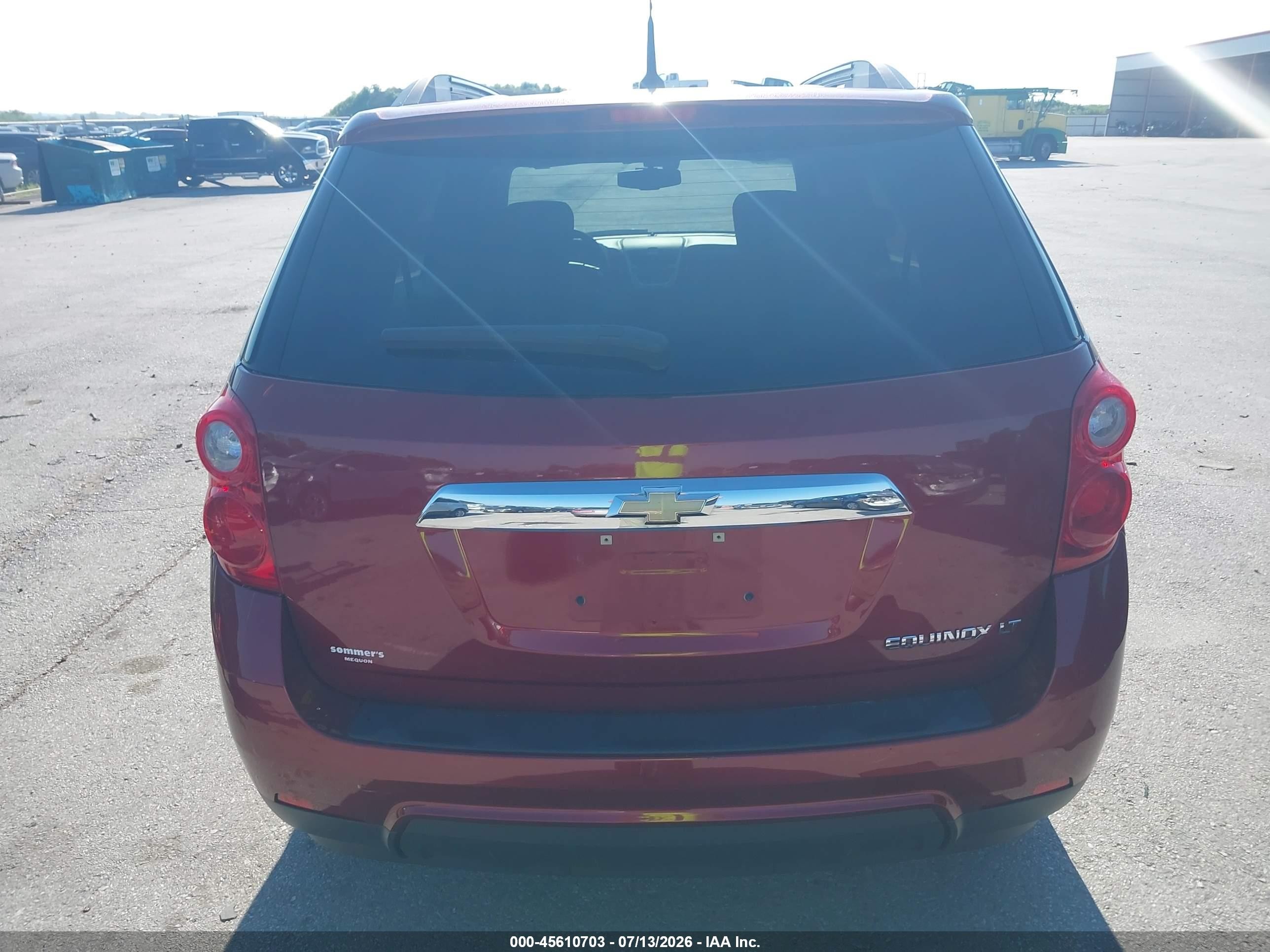 2011 Chevrolet Equinox Lt W/1lt Red vin: 2CNALDEC3B6409945