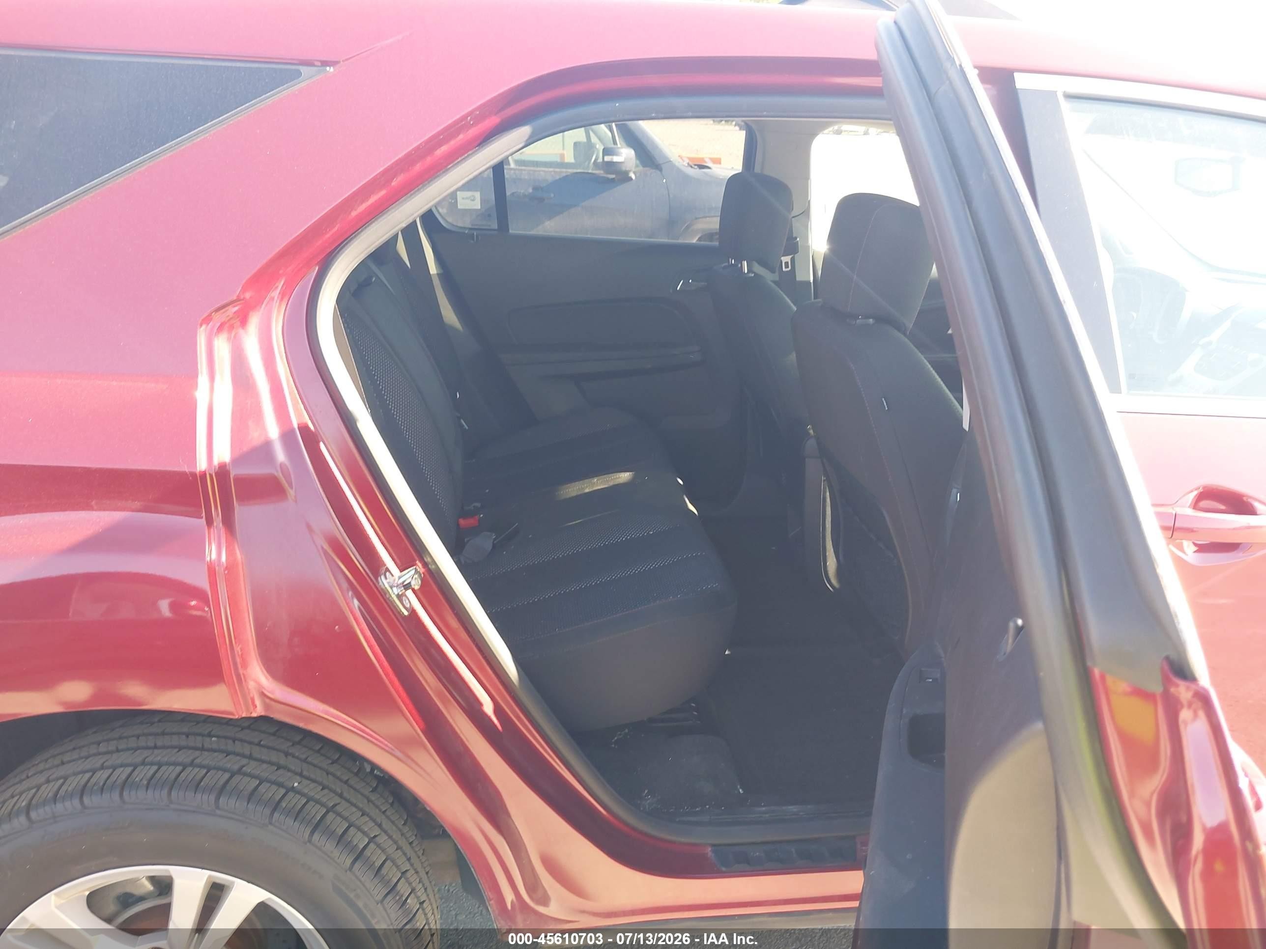2011 Chevrolet Equinox Lt W/1lt Red vin: 2CNALDEC3B6409945