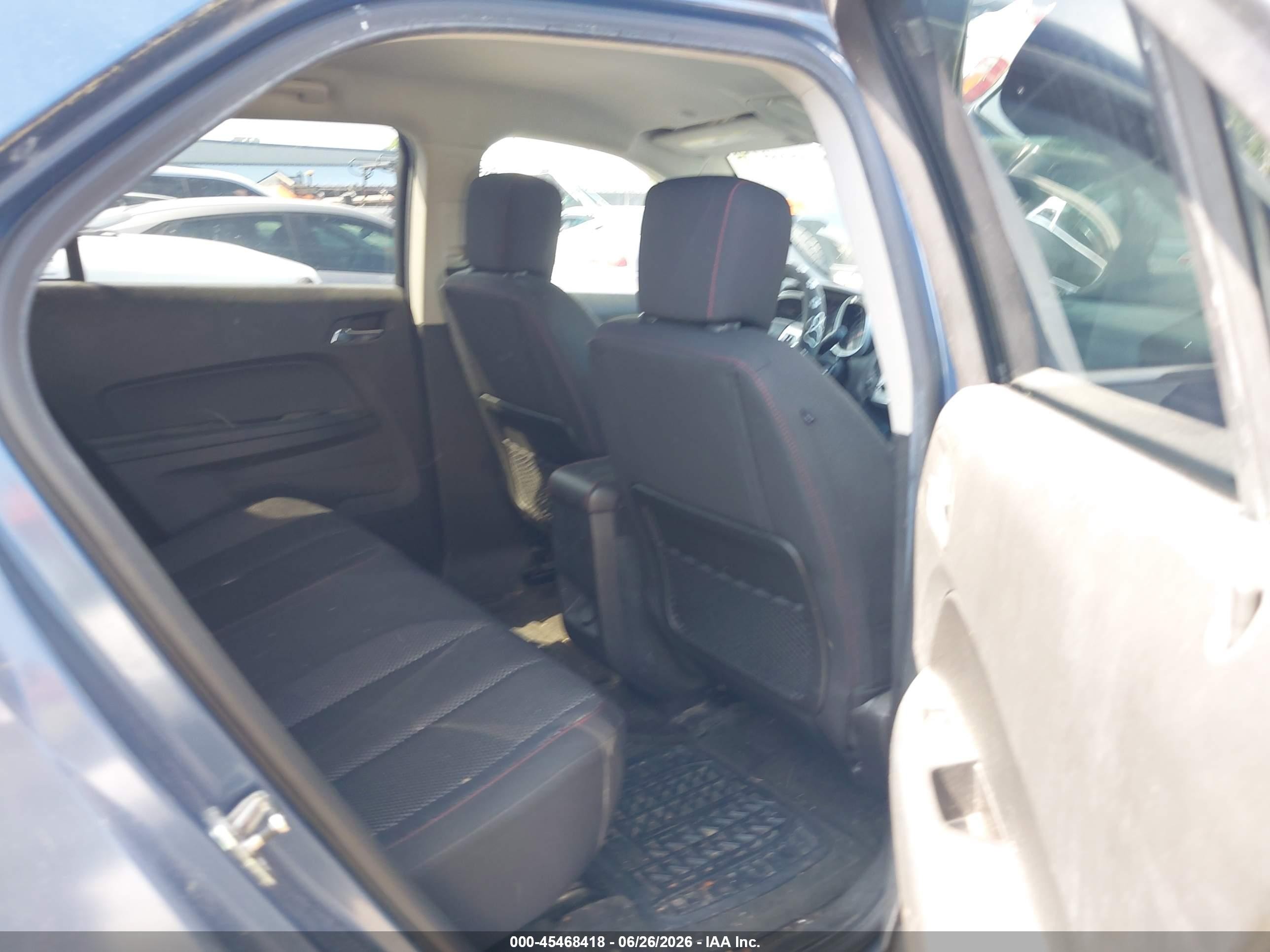 2011 Chevrolet Equinox 1lt Blue vin: 2CNALDEC3B6423263