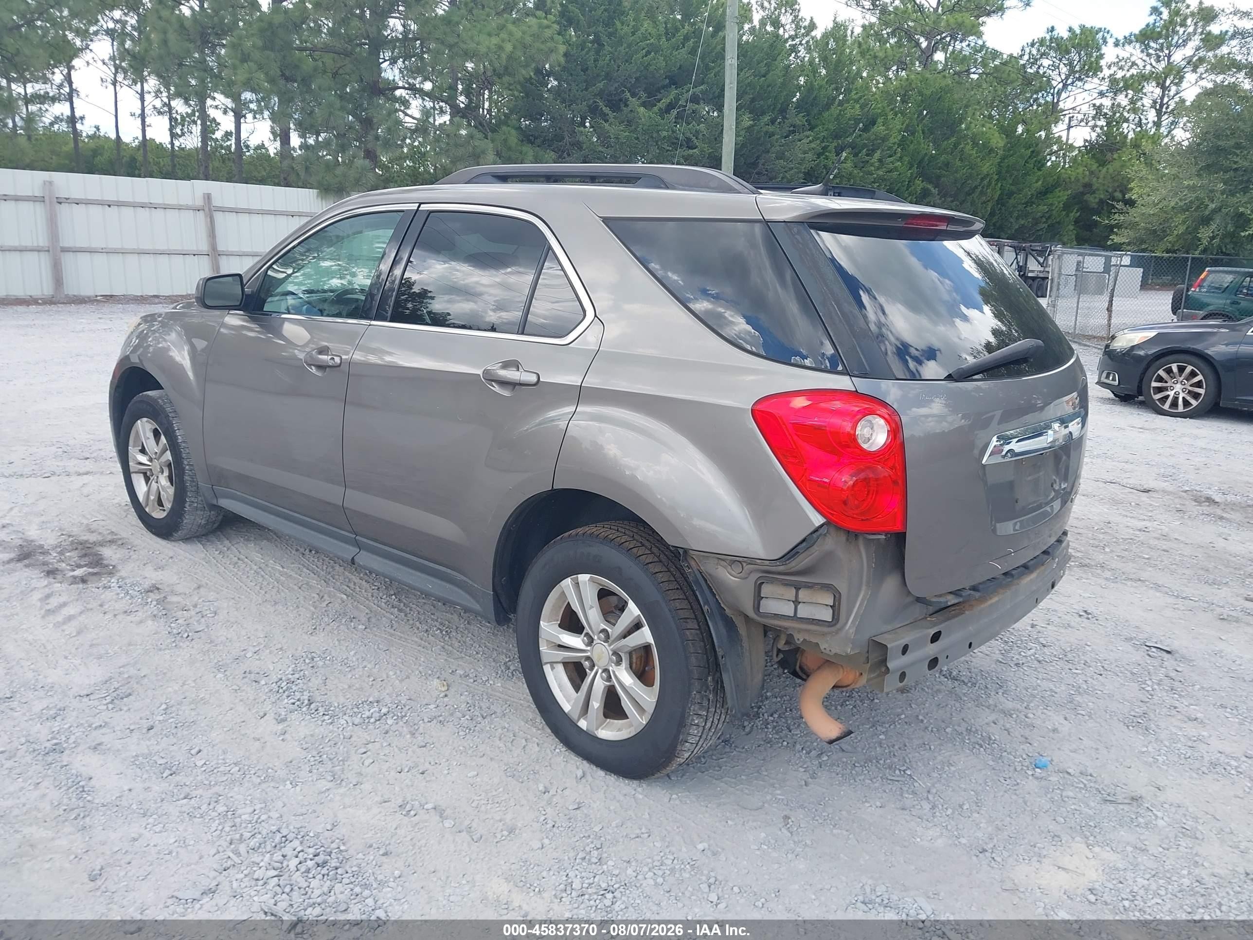 2011 Chevrolet Equinox Lt W/1lt Gray vin: 2CNALDEC3B6476920