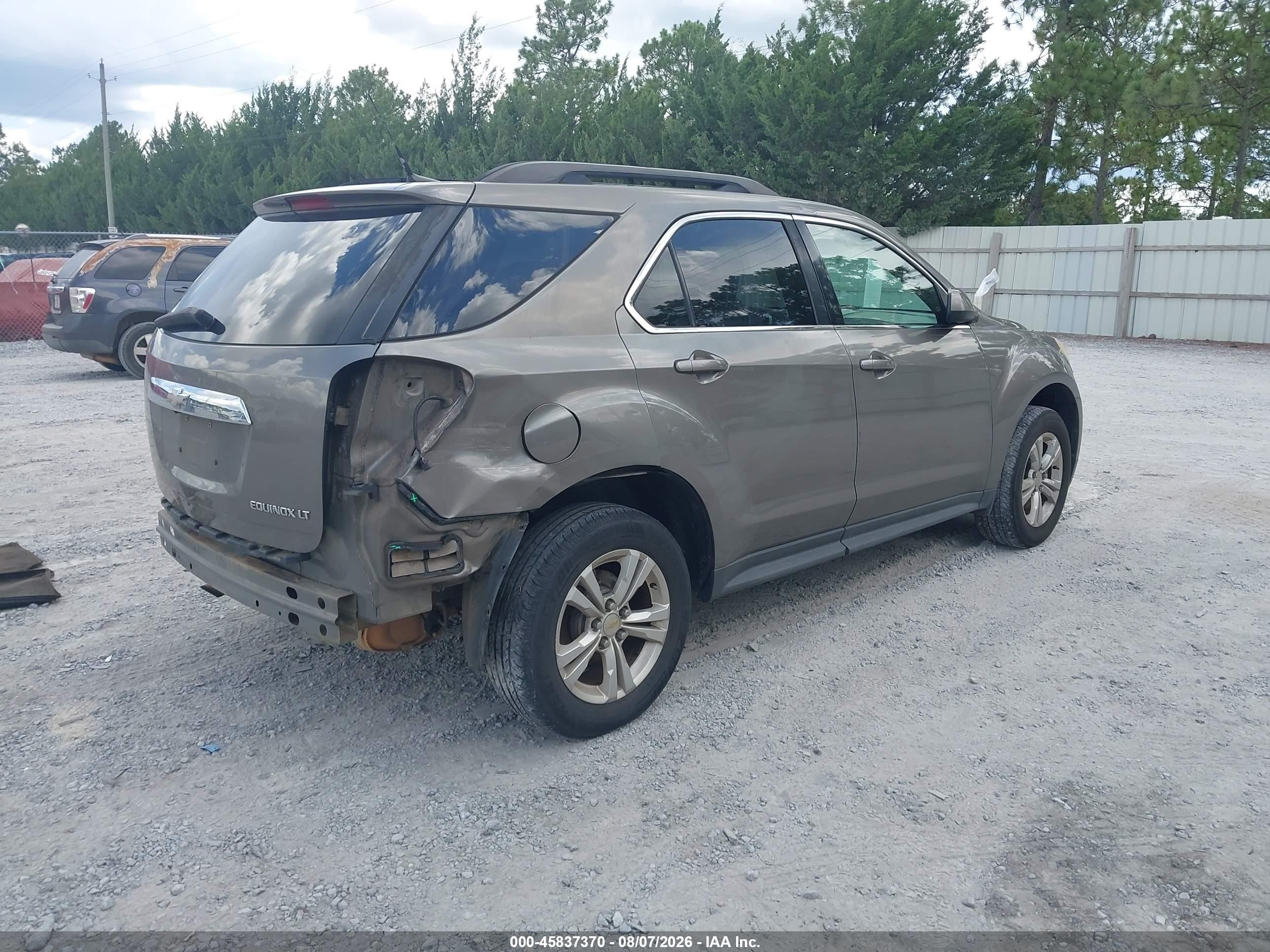 2011 Chevrolet Equinox Lt W/1lt Gray vin: 2CNALDEC3B6476920