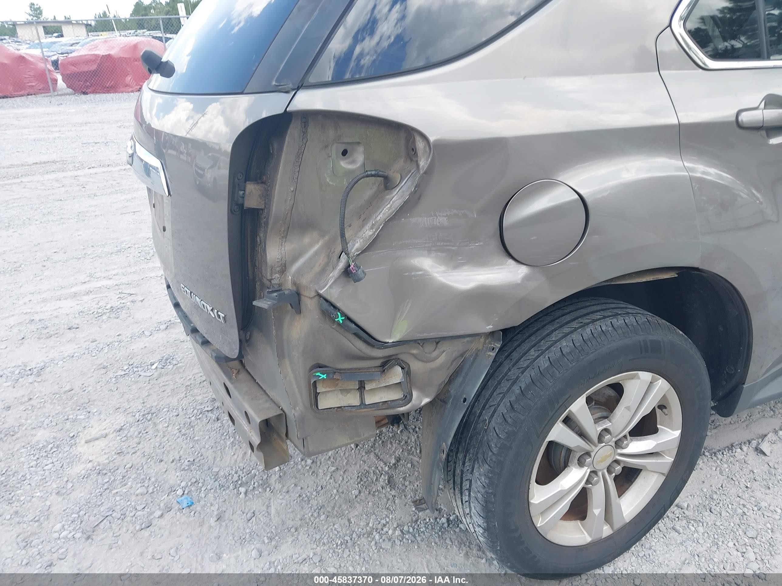 2011 Chevrolet Equinox Lt W/1lt Gray vin: 2CNALDEC3B6476920