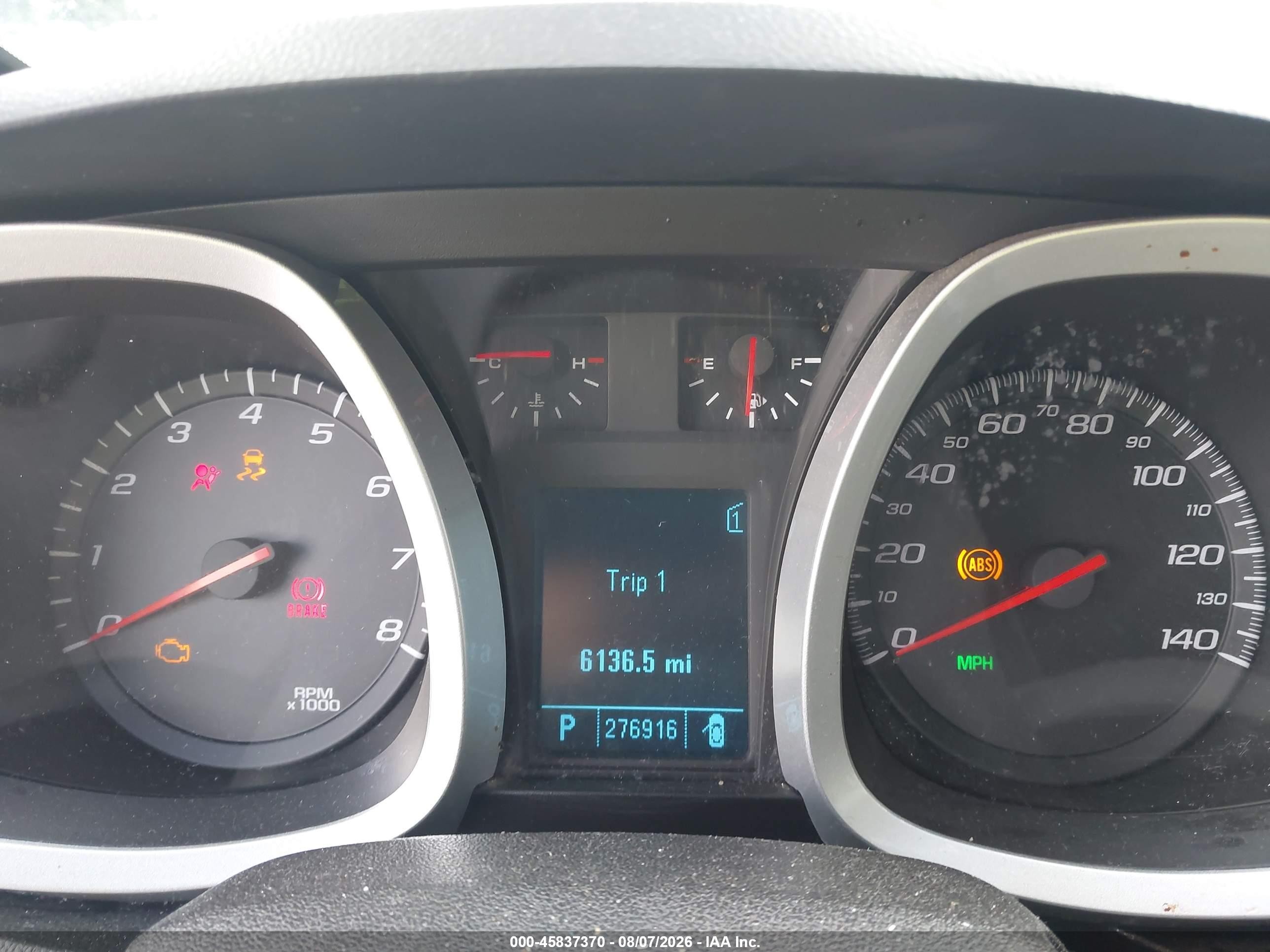 2011 Chevrolet Equinox Lt W/1lt Gray vin: 2CNALDEC3B6476920