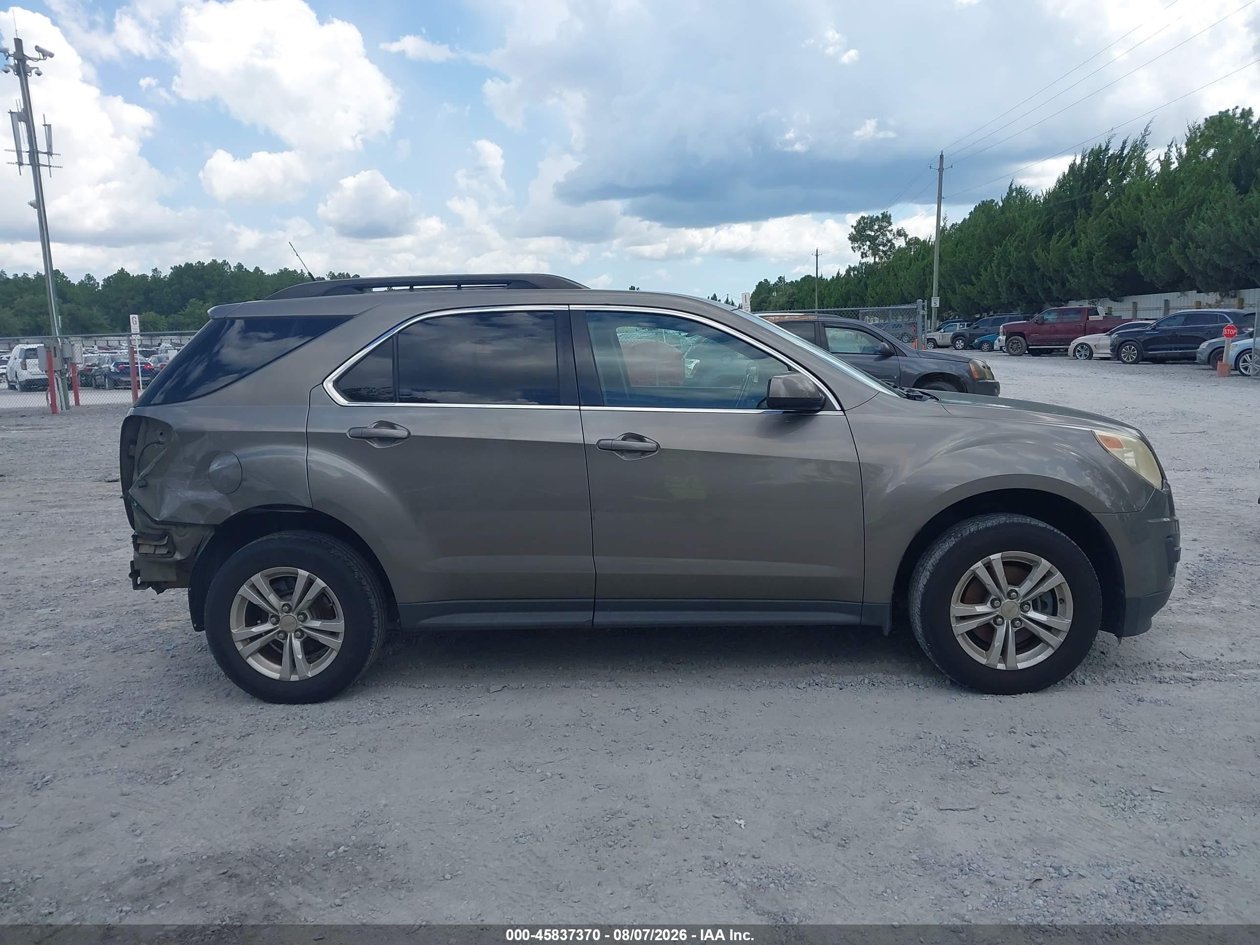 2011 Chevrolet Equinox Lt W/1lt Gray vin: 2CNALDEC3B6476920