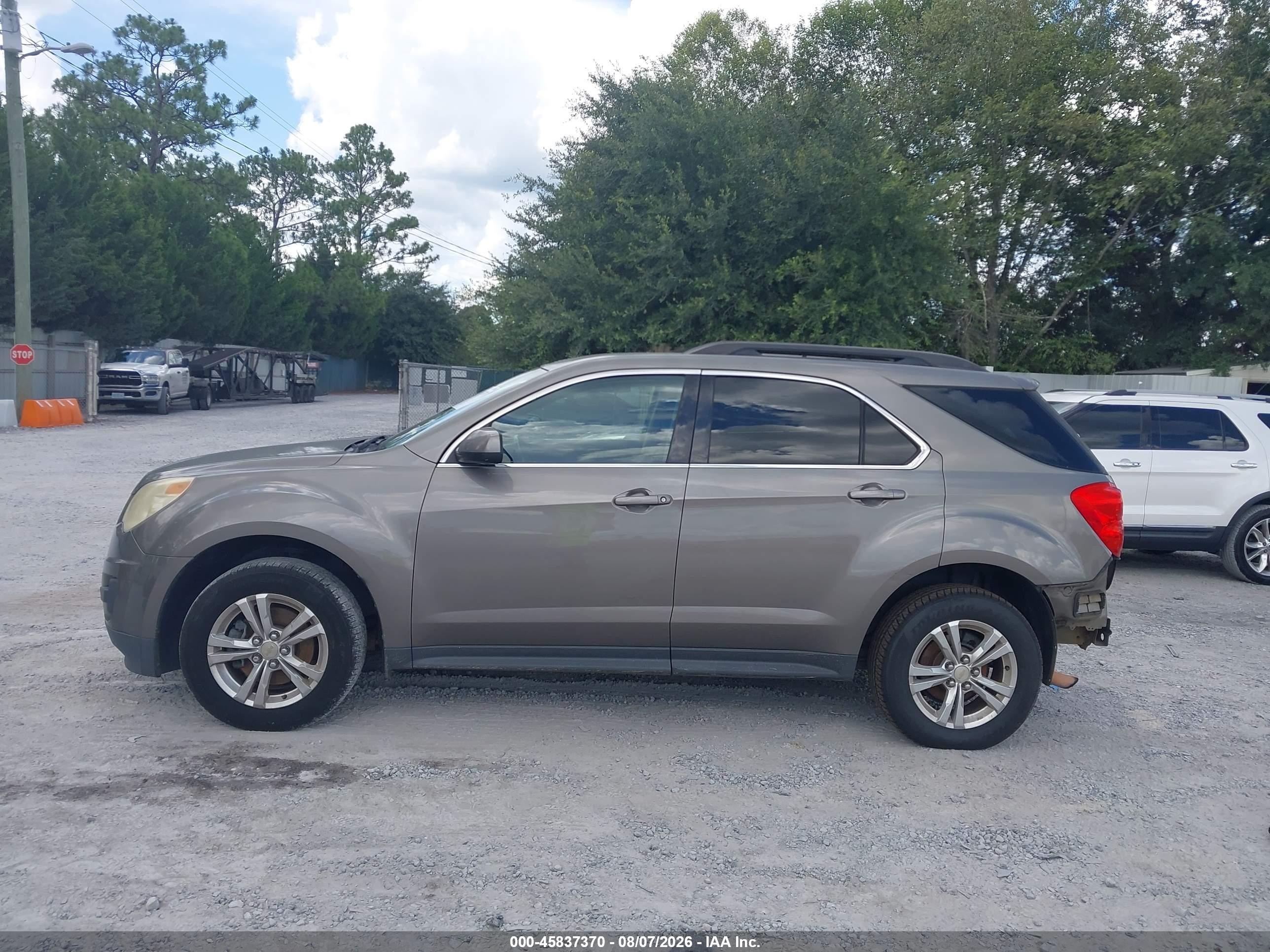 2011 Chevrolet Equinox Lt W/1lt Gray vin: 2CNALDEC3B6476920