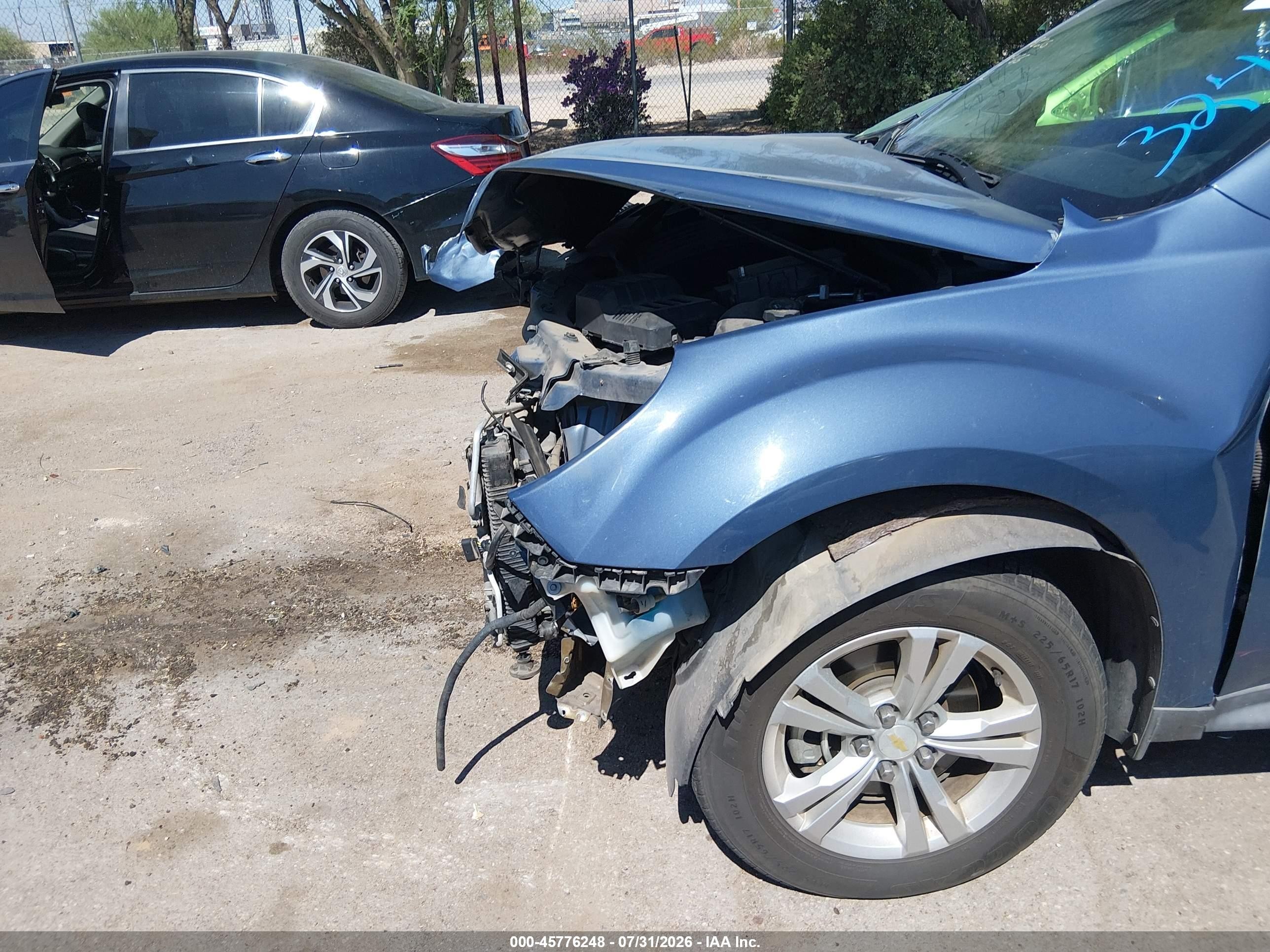 2011 Chevrolet Equinox Lt W/1lt Синий vin: 2CNALDEC4B6324967