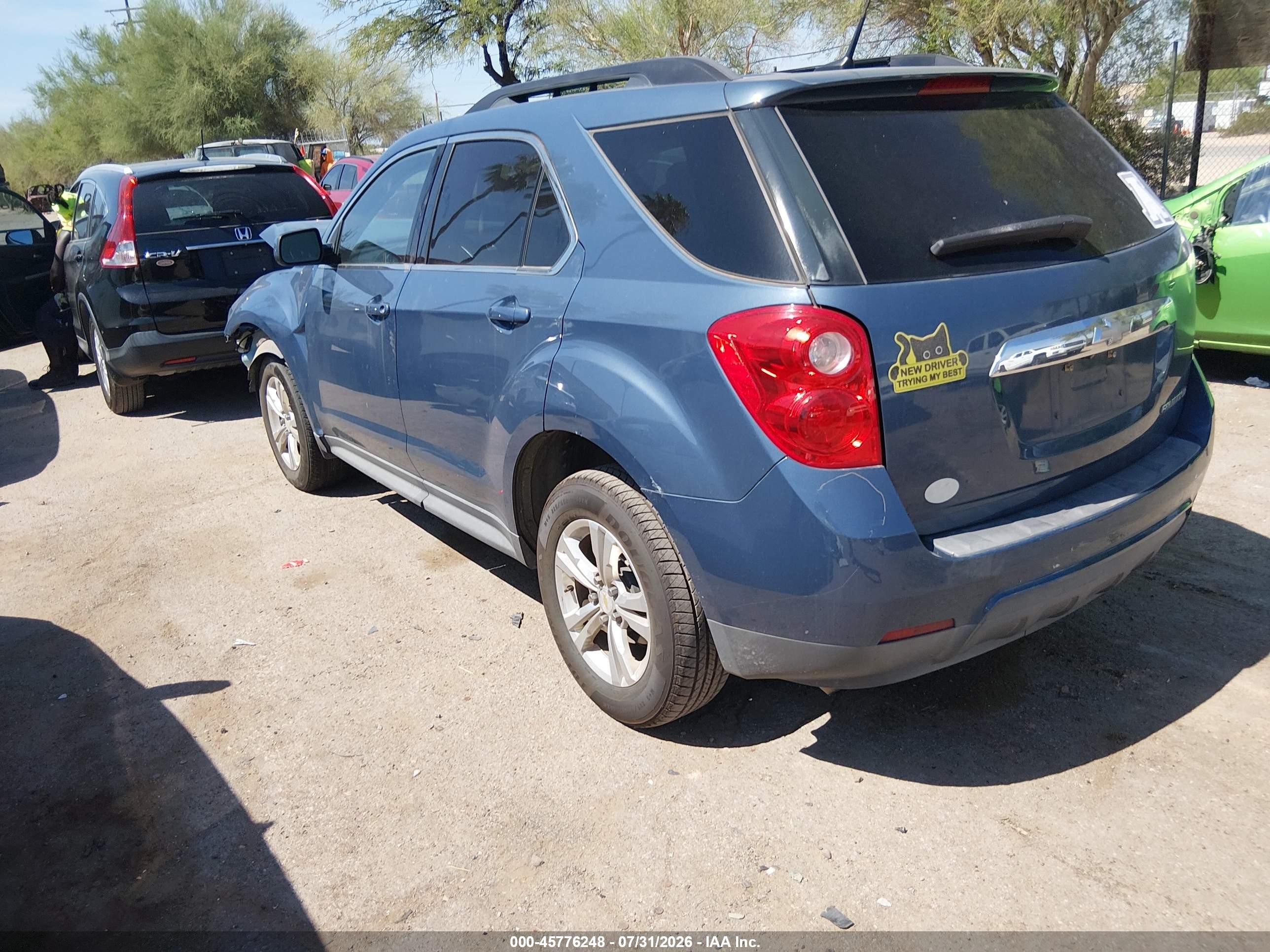 2011 Chevrolet Equinox Lt W/1lt Синий vin: 2CNALDEC4B6324967