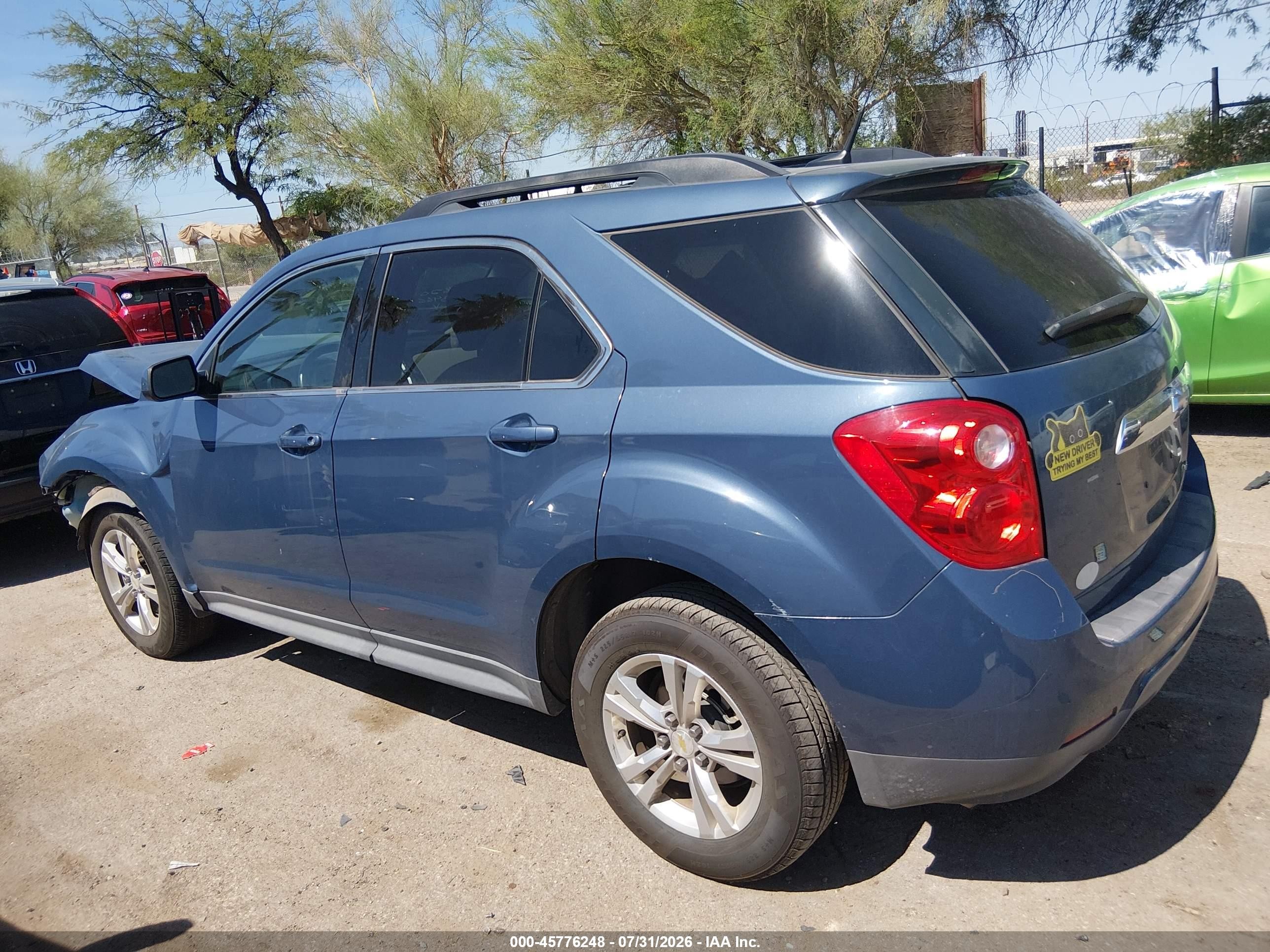 2011 Chevrolet Equinox Lt W/1lt Синий vin: 2CNALDEC4B6324967