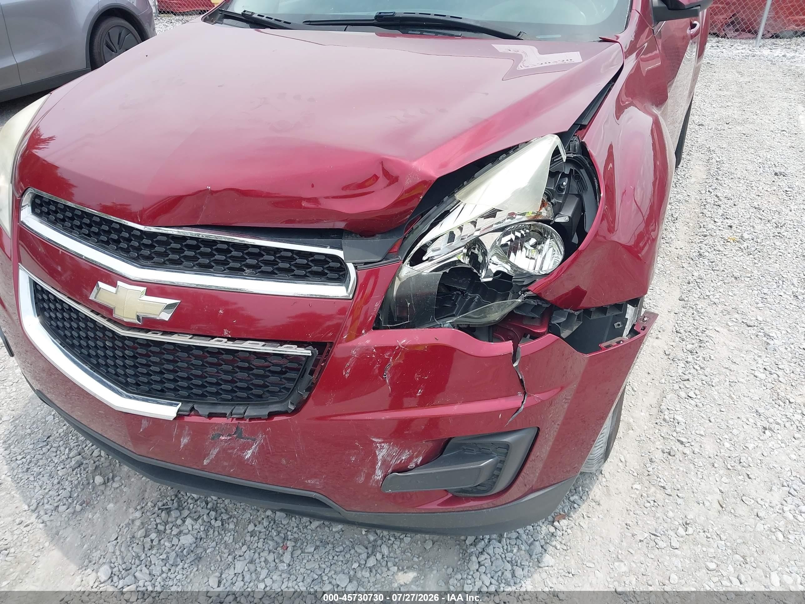 2011 Chevrolet Equinox Lt W/1lt Red vin: 2CNALDEC4B6383680