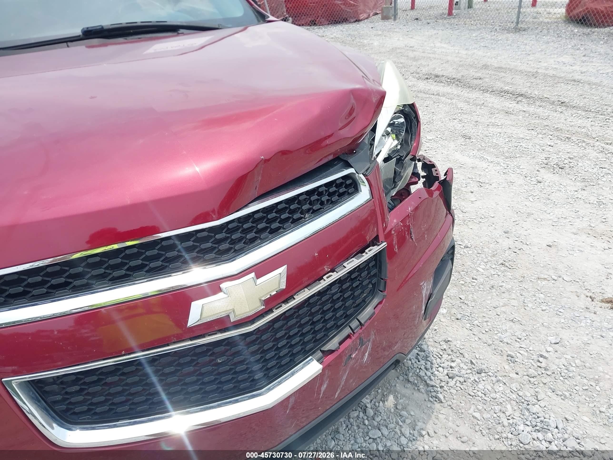 2011 Chevrolet Equinox Lt W/1lt Red vin: 2CNALDEC4B6383680