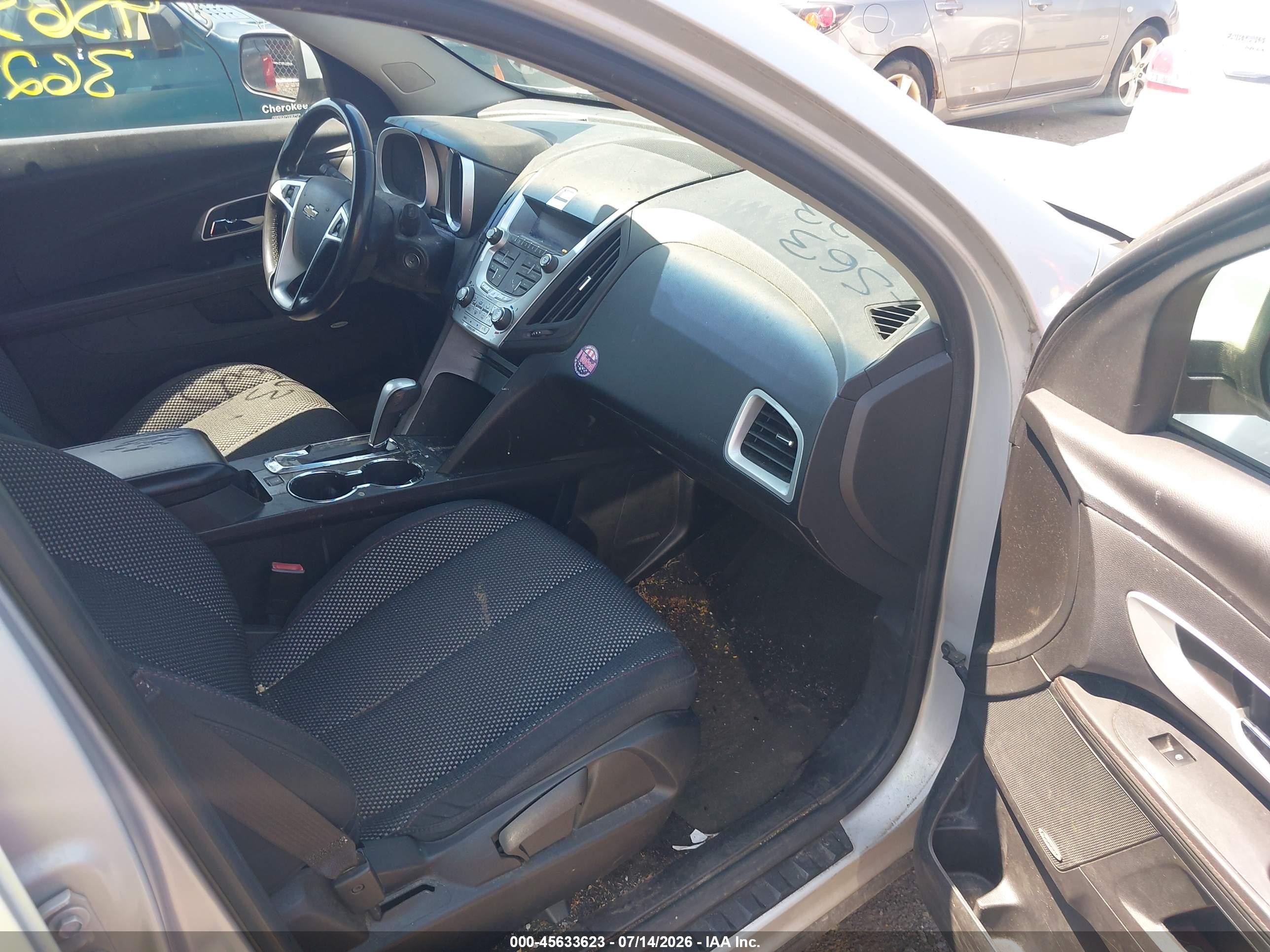 2011 Chevrolet Equinox Lt W/1lt Серебряный vin: 2CNALDEC4B6432196
