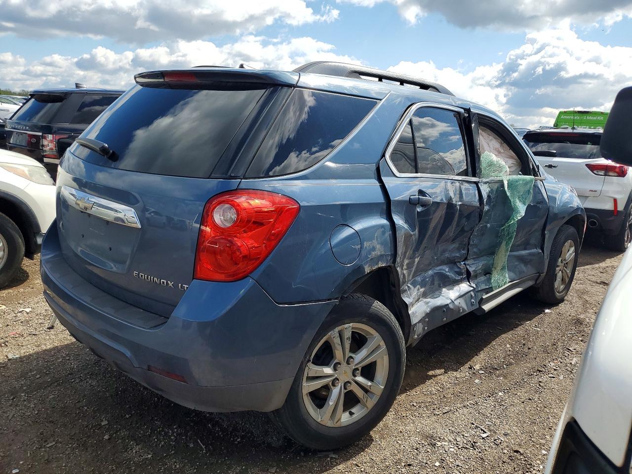 2011 Chevrolet Equinox Lt Blue vin: 2CNALDEC4B6454120