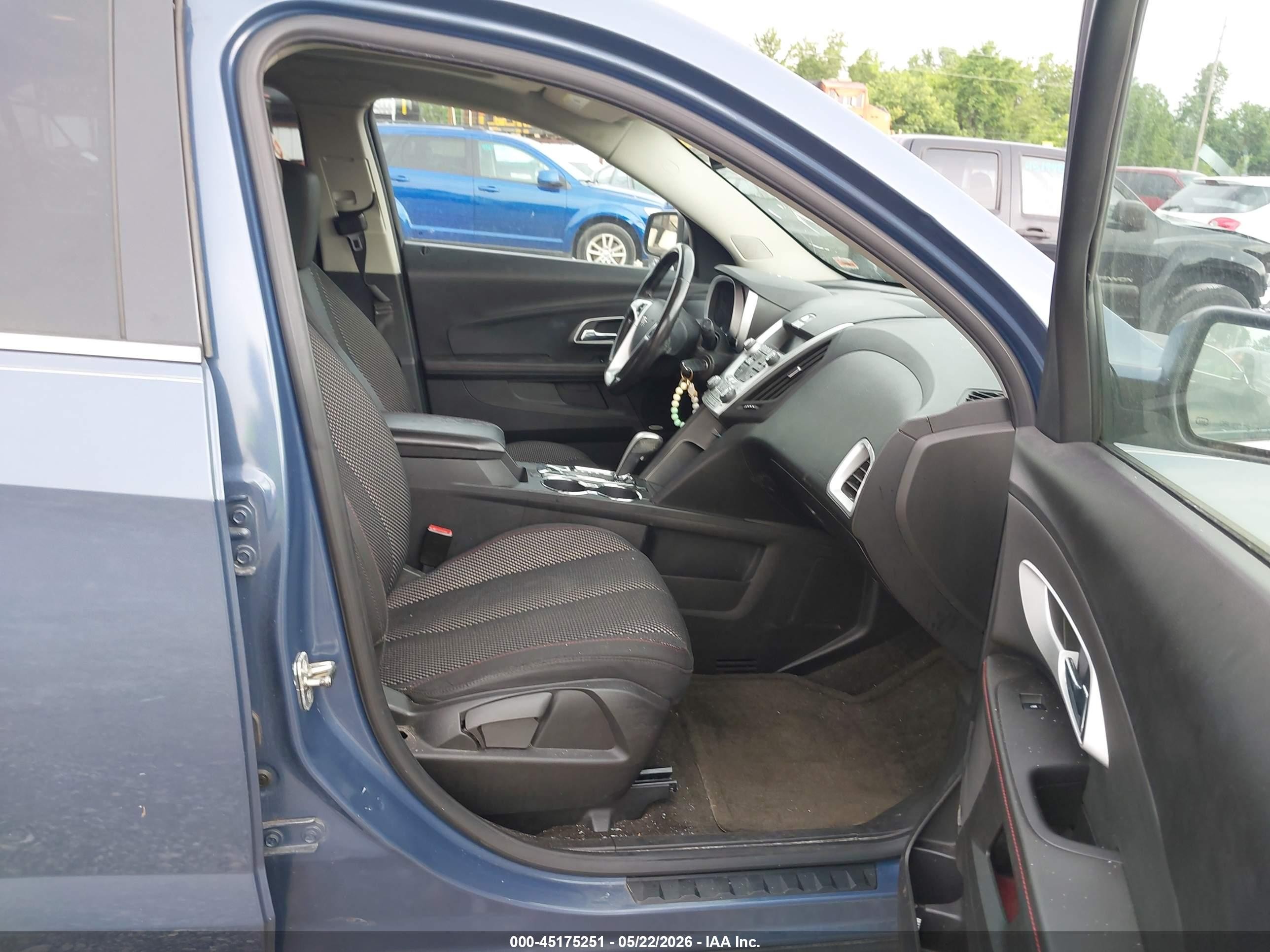 2011 Chevrolet Equinox 1lt Blue vin: 2CNALDEC4B6470852