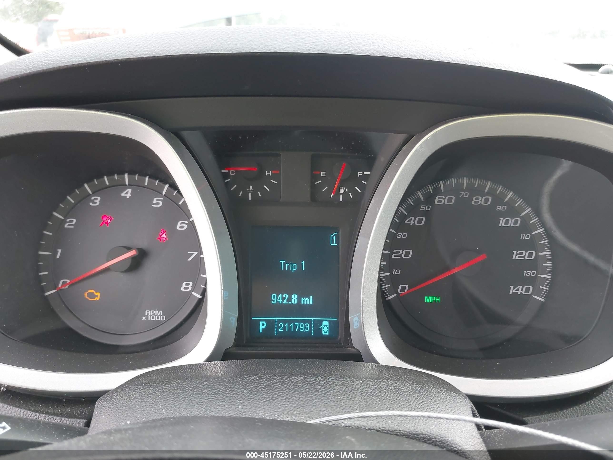 2011 Chevrolet Equinox 1lt Blue vin: 2CNALDEC4B6470852