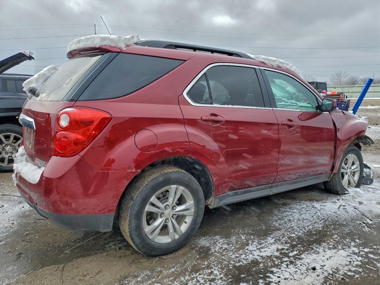 2011 Chevrolet Equinox Lt Red vin: 2CNALDEC5B6265900