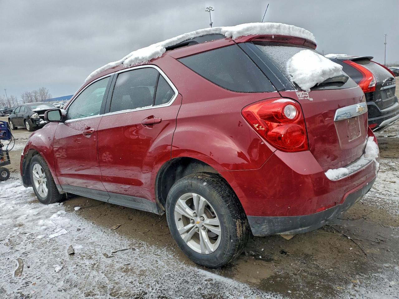 2011 Chevrolet Equinox Lt Red vin: 2CNALDEC5B6265900