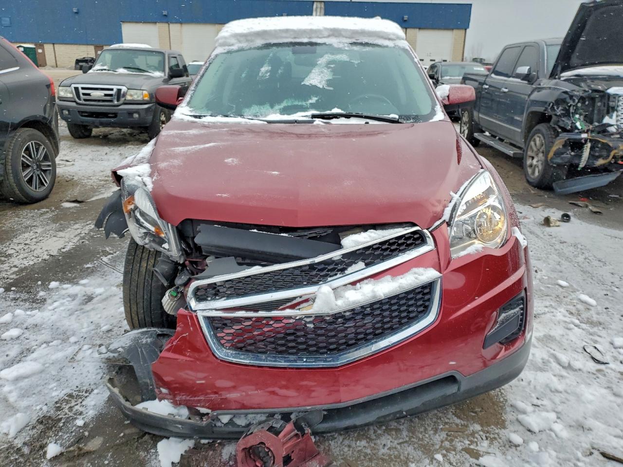 2011 Chevrolet Equinox Lt Red vin: 2CNALDEC5B6265900