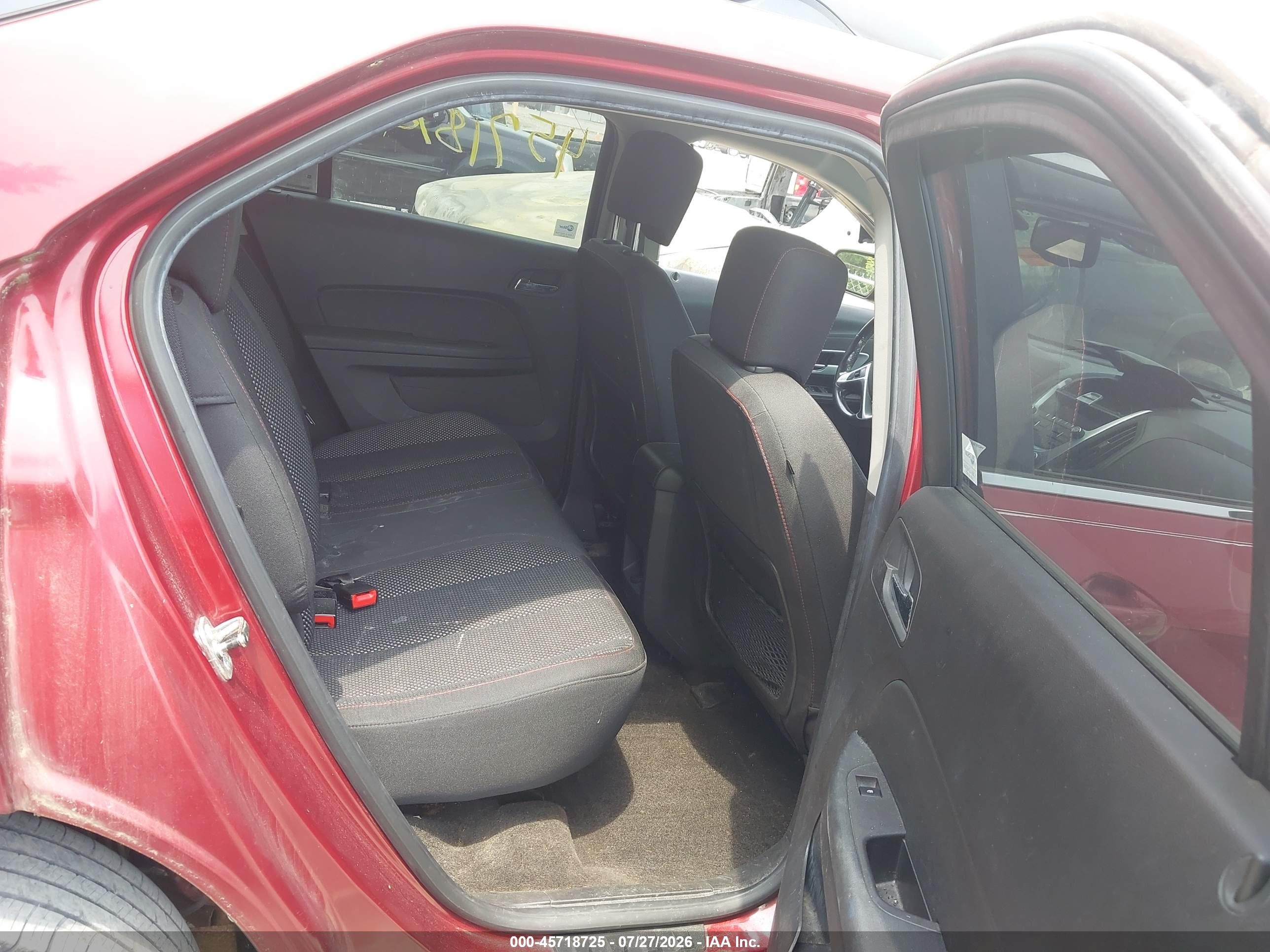 2011 Chevrolet Equinox Lt W/1lt Red vin: 2CNALDEC5B6414824