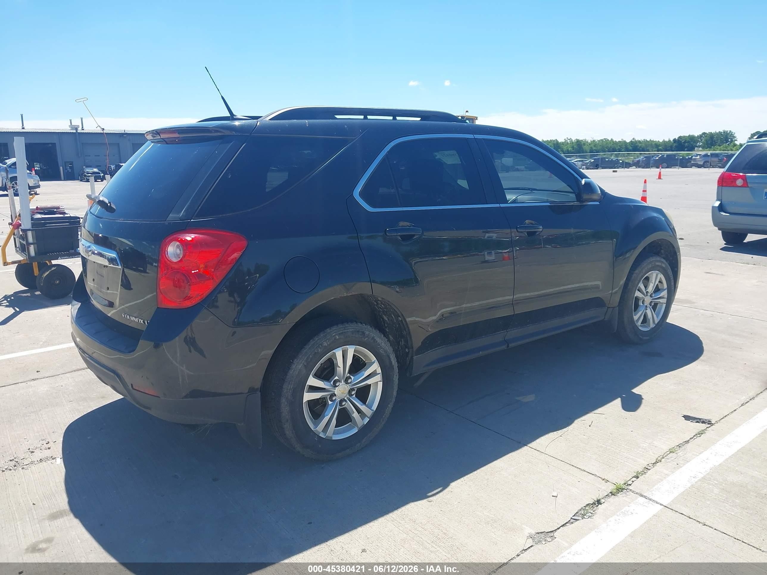 2011 Chevrolet Equinox Lt W/1lt Black vin: 2CNALDEC5B6466518
