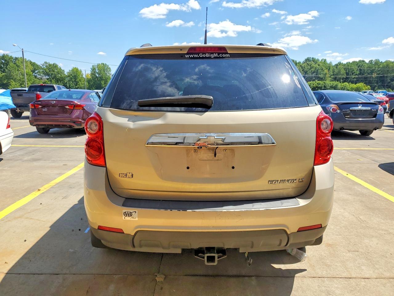 2011 Chevrolet Equinox Lt Золотой vin: 2CNALDEC5B6475848