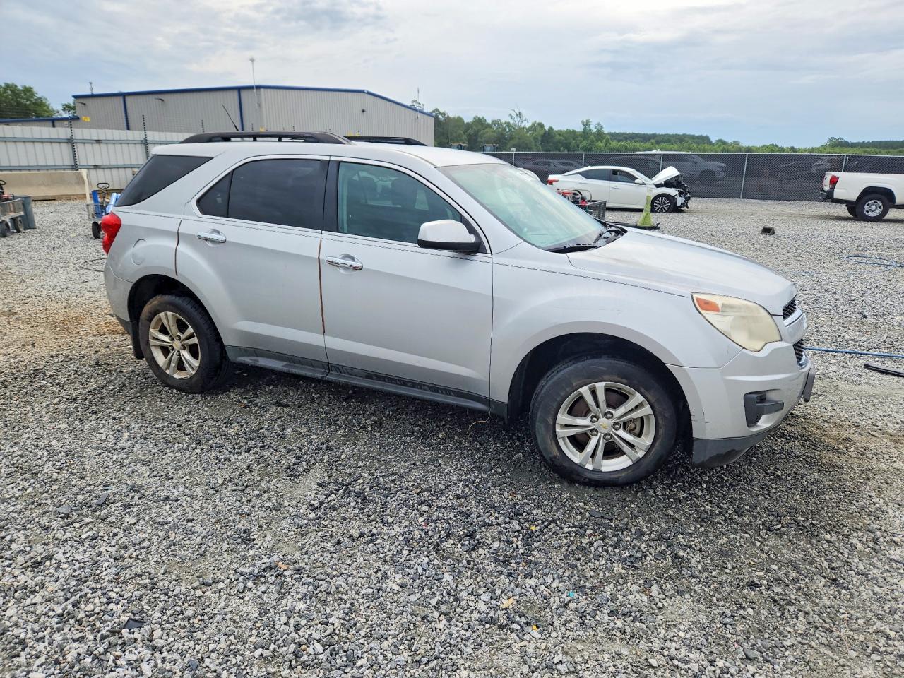 2011 Chevrolet Equinox Lt Серебряный vin: 2CNALDEC6B6225292