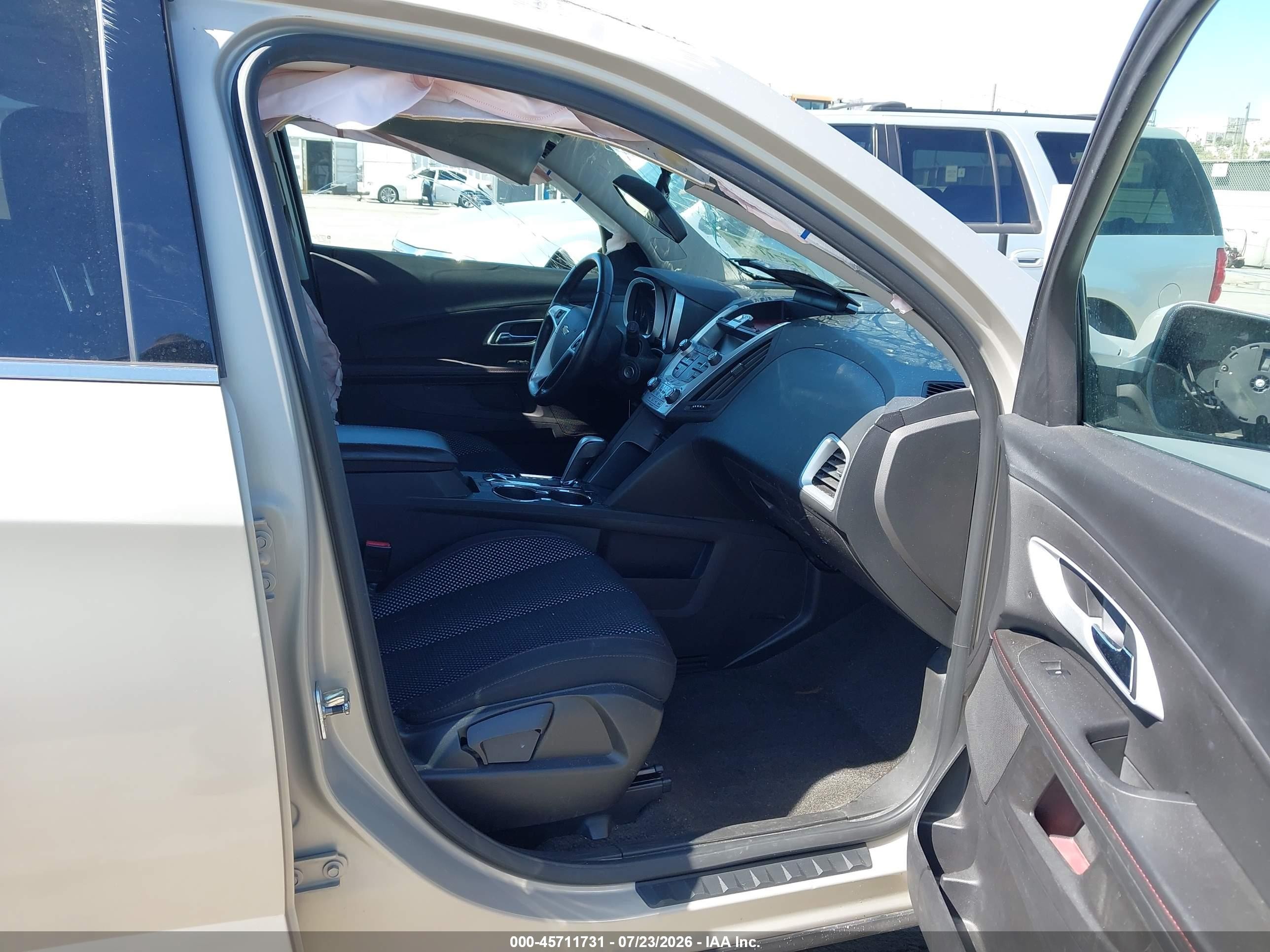 2011 Chevrolet Equinox Lt W/1lt Бежевый vin: 2CNALDEC6B6253979