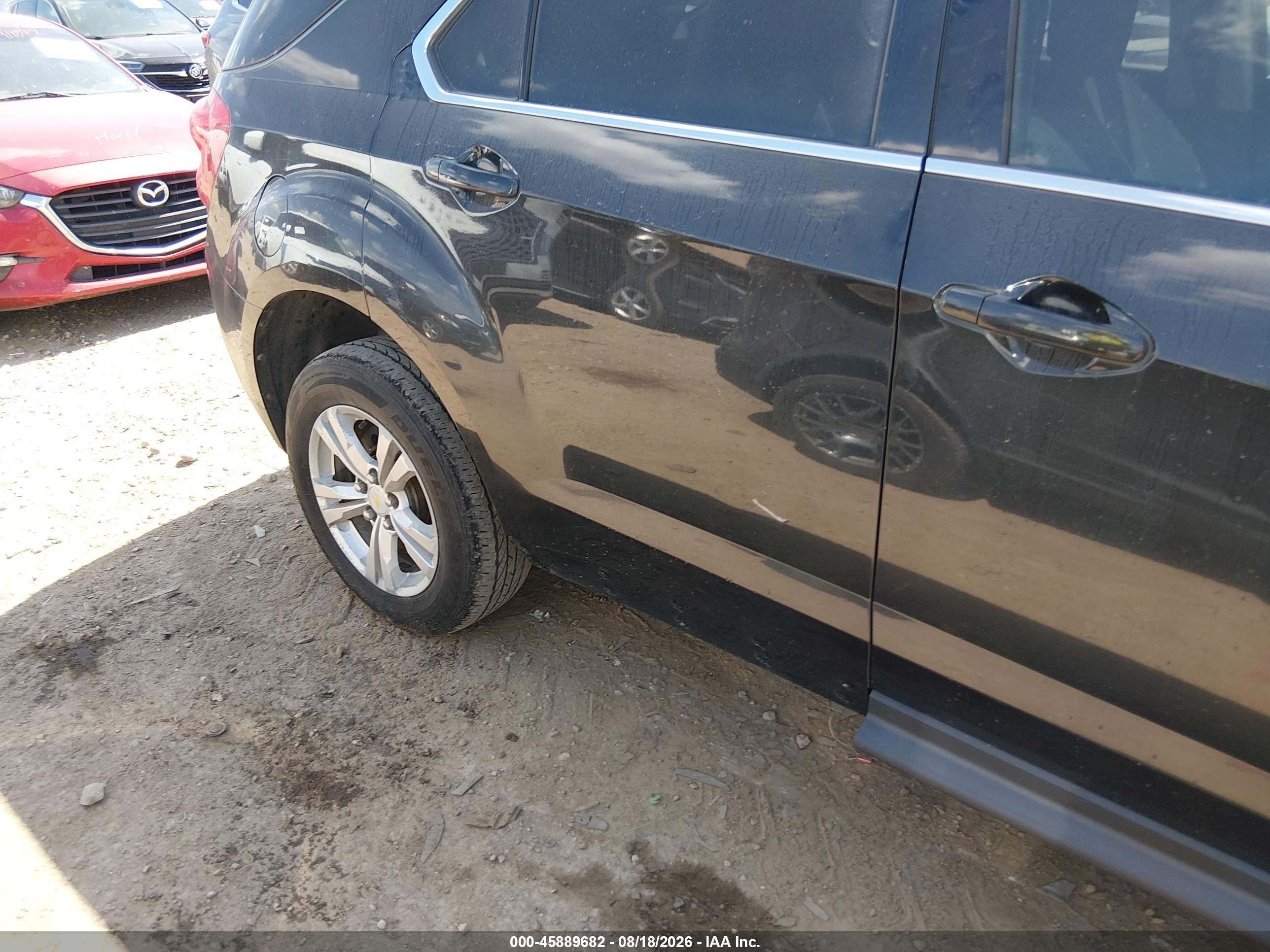 2011 Chevrolet Equinox Lt W/1lt Черный vin: 2CNALDEC6B6271141