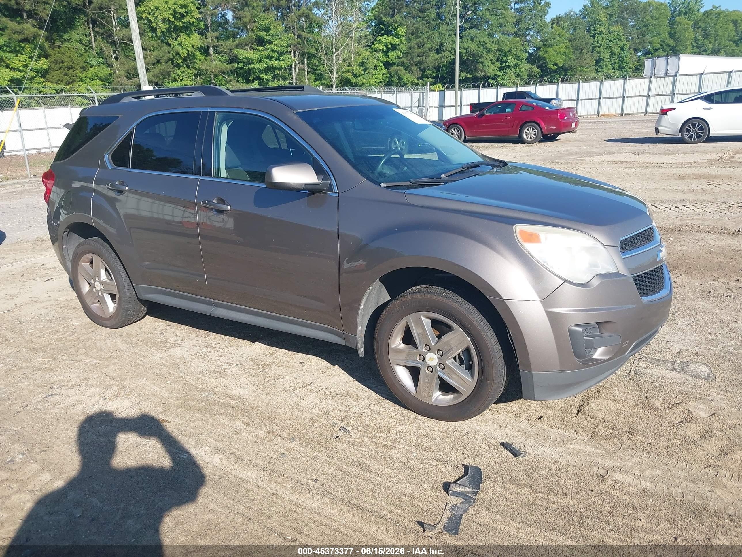 2011 Chevrolet Equinox Lt W/1lt Коричневый vin: 2CNALDEC6B6312397