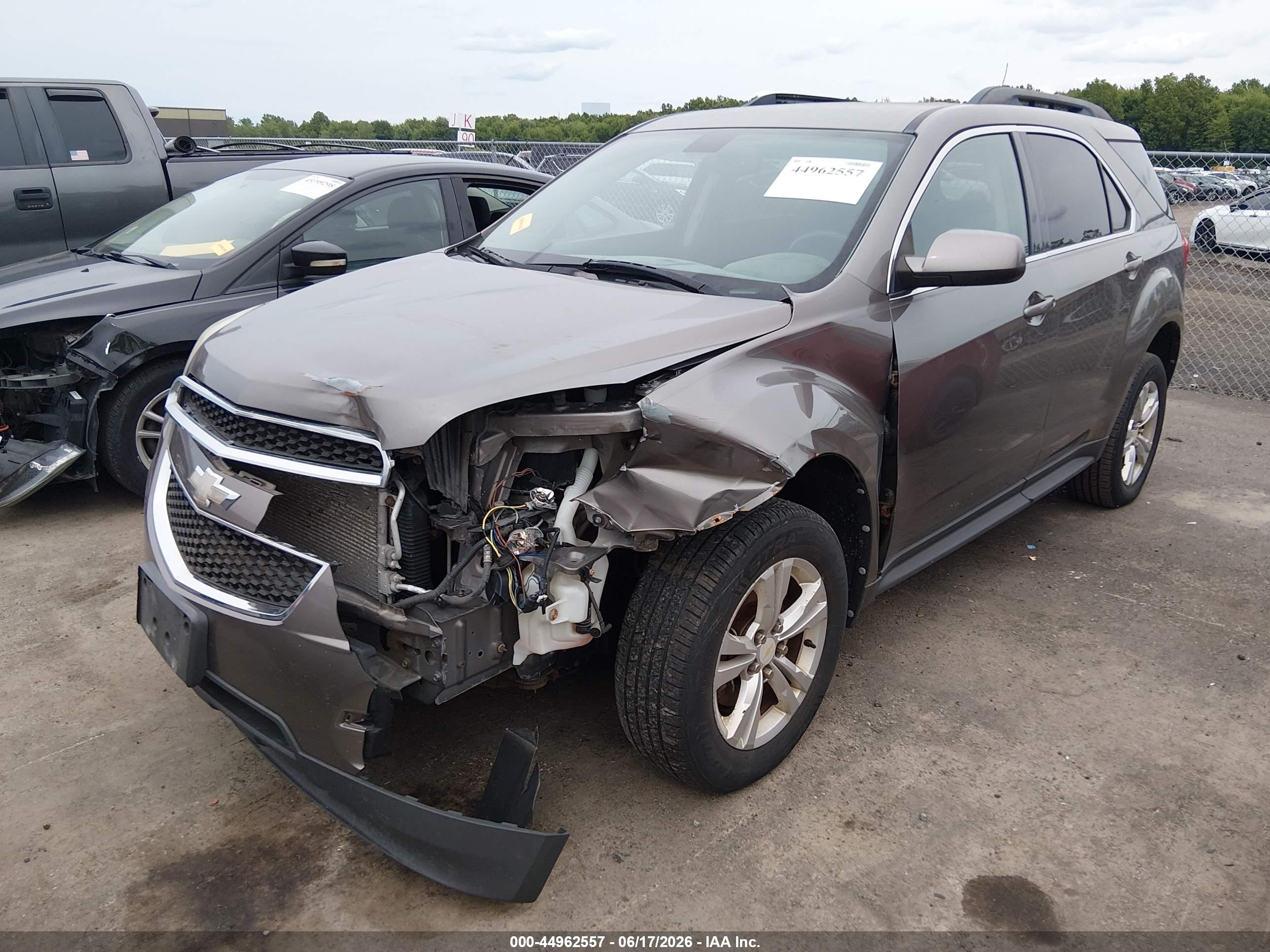 2011 Chevrolet Equinox 1lt Gray vin: 2CNALDEC6B6458475