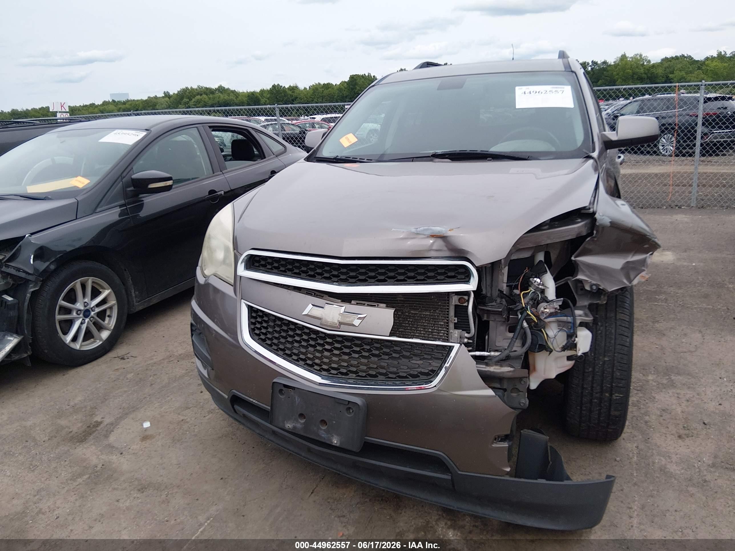 2011 Chevrolet Equinox 1lt Gray vin: 2CNALDEC6B6458475