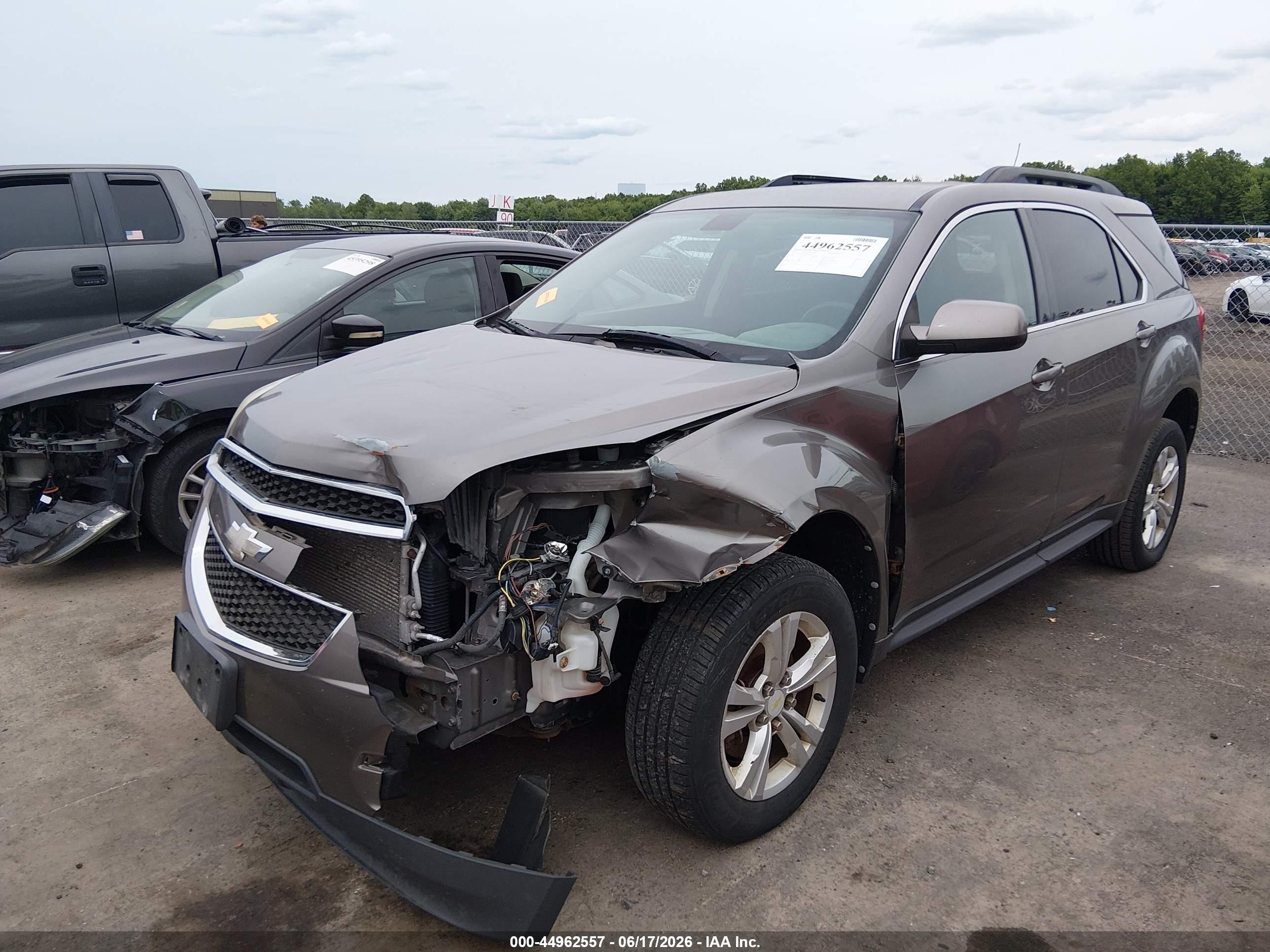 2011 Chevrolet Equinox 1lt Gray vin: 2CNALDEC6B6458475