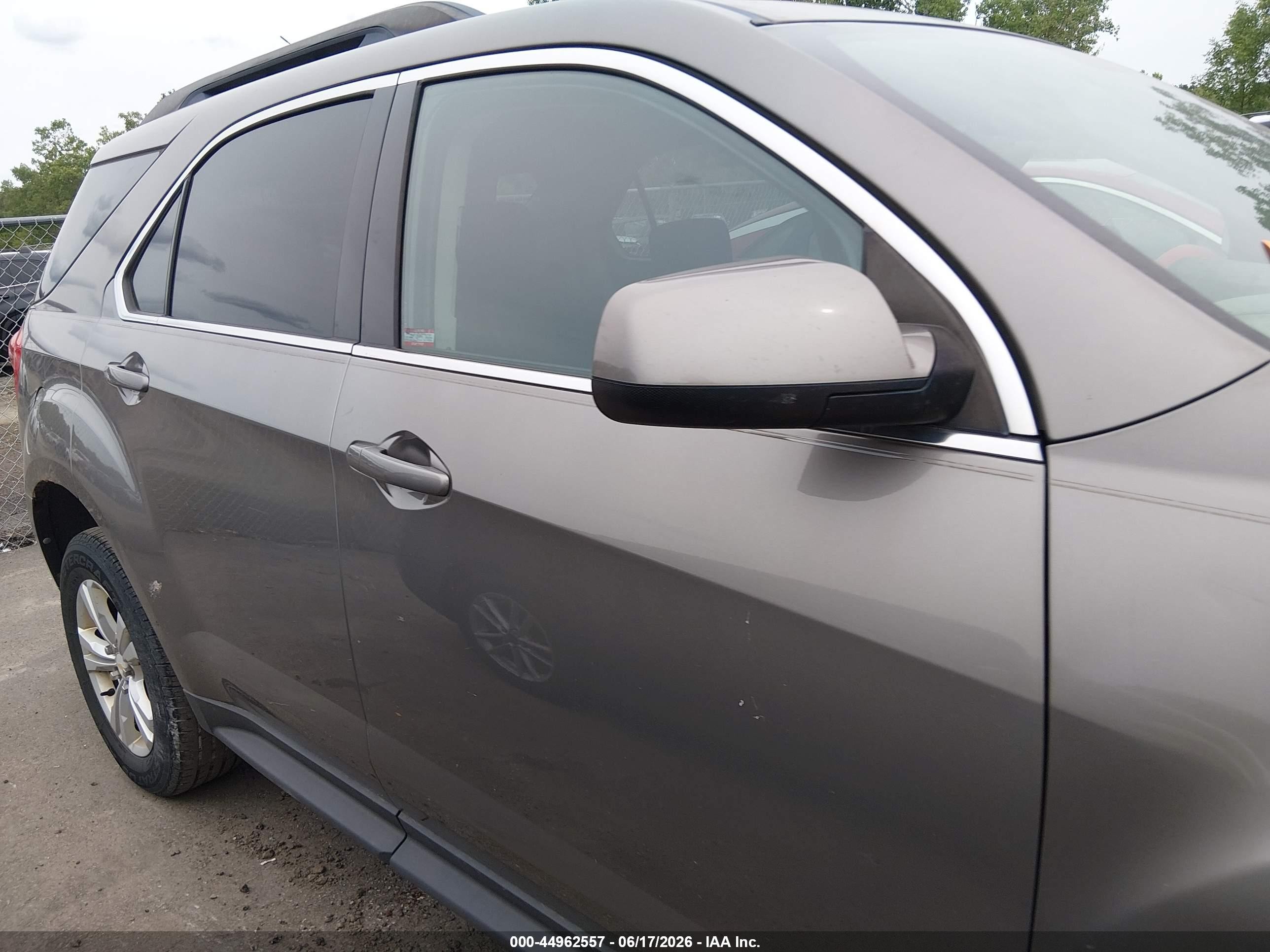 2011 Chevrolet Equinox 1lt Gray vin: 2CNALDEC6B6458475