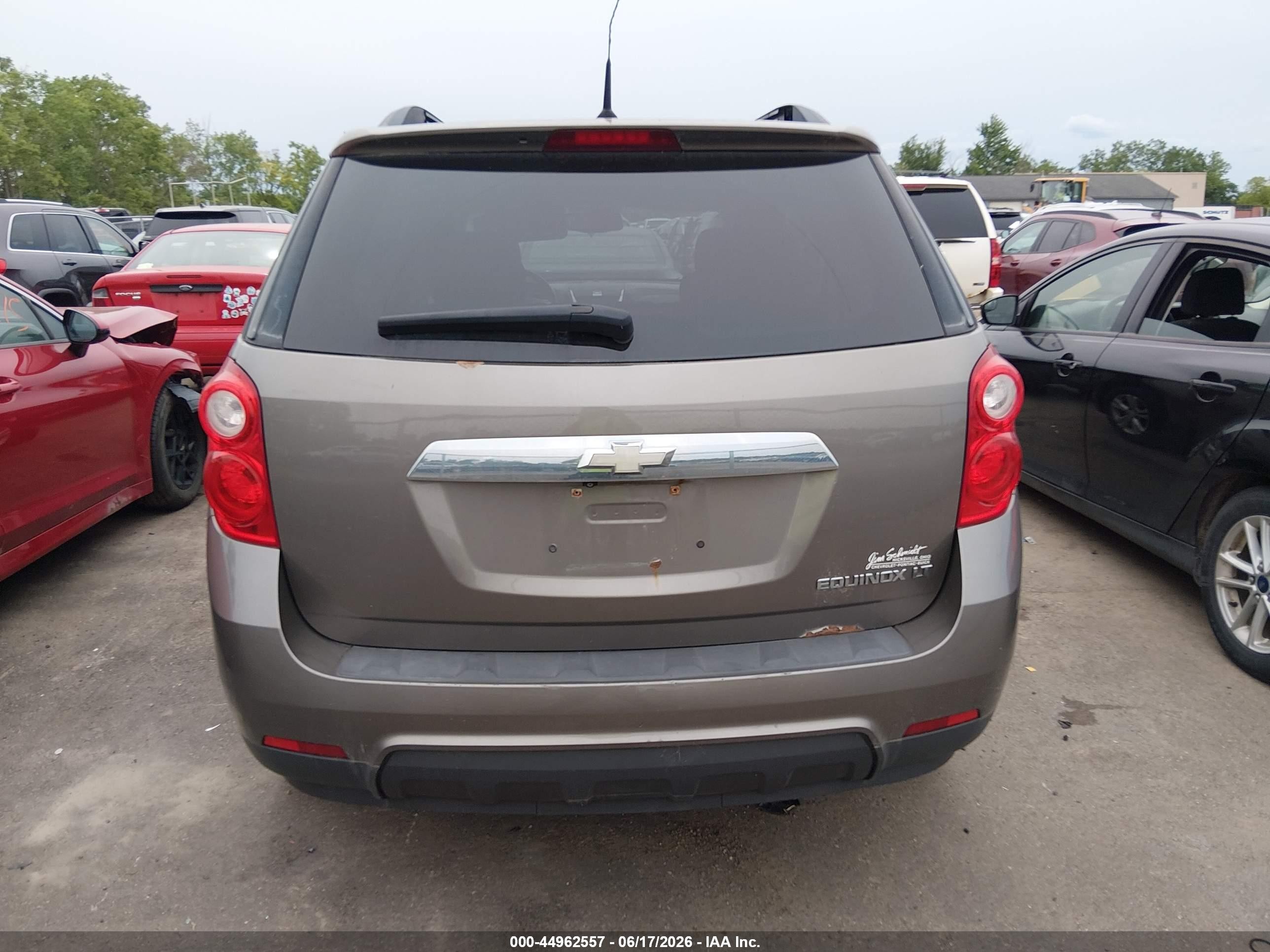 2011 Chevrolet Equinox 1lt Gray vin: 2CNALDEC6B6458475