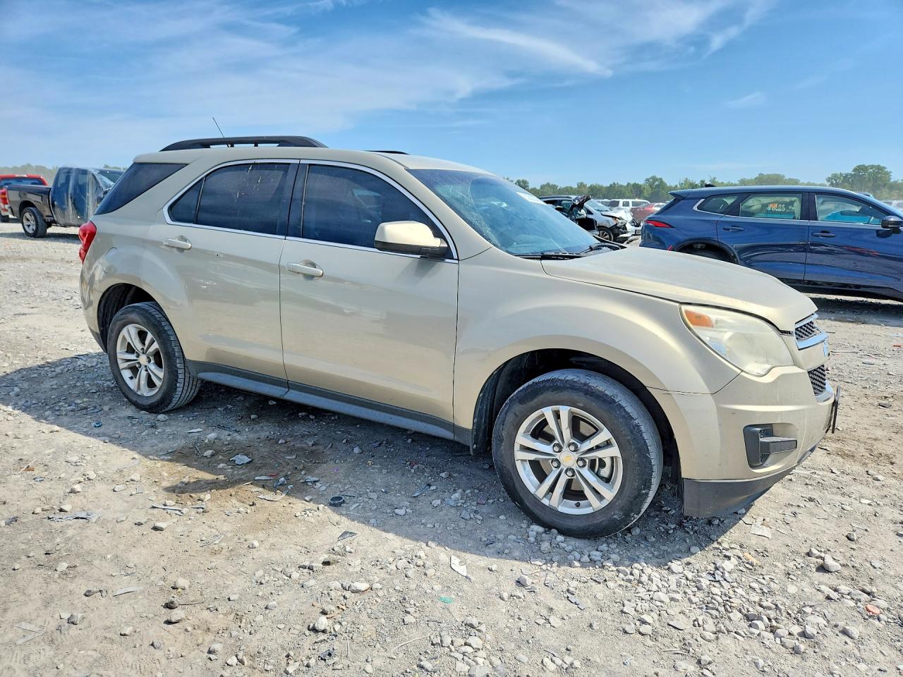 2011 Chevrolet Equinox Lt Tan vin: 2CNALDEC6B6465684