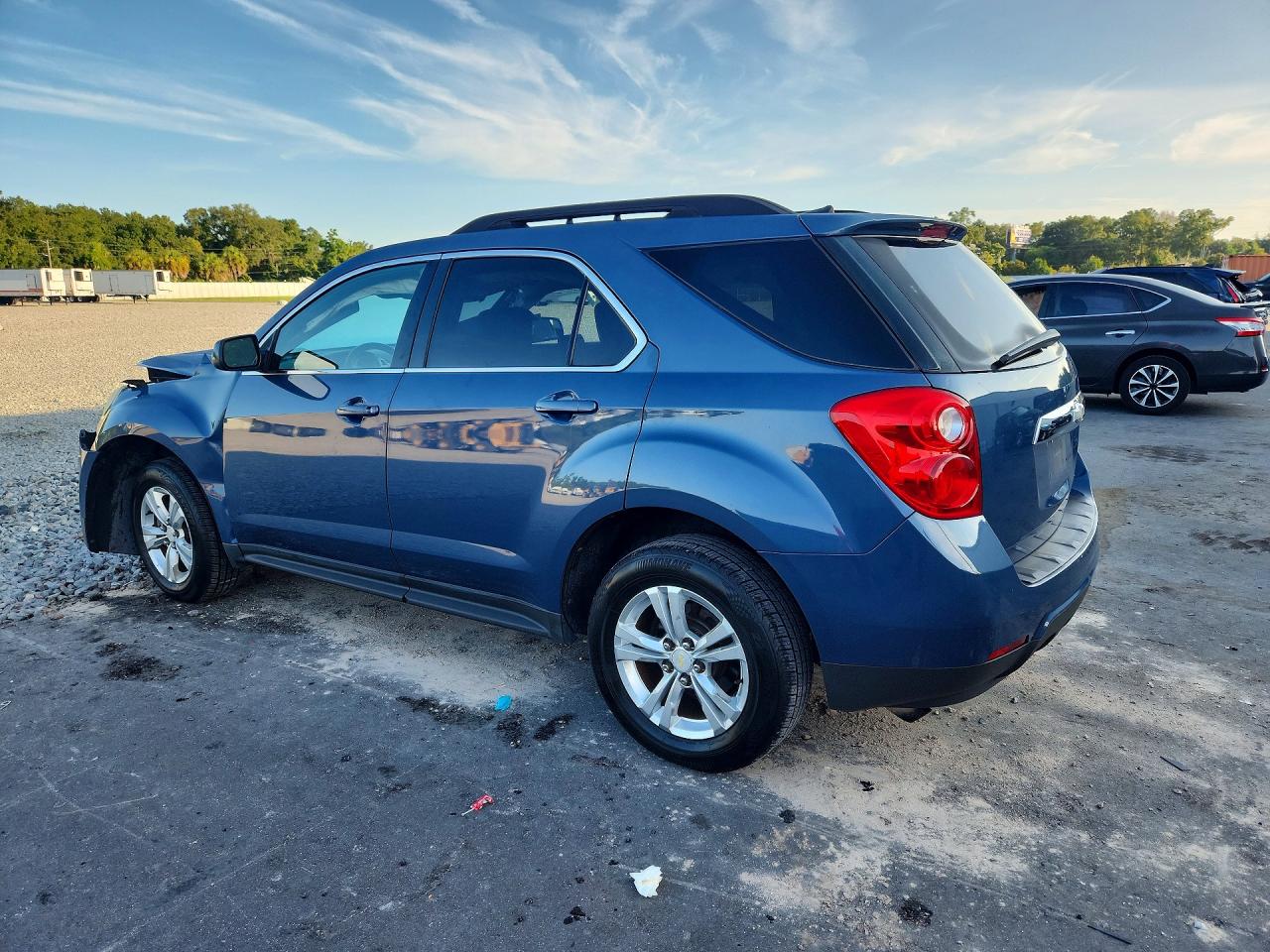2011 Chevrolet Equinox Lt Синий vin: 2CNALDEC6B6470903