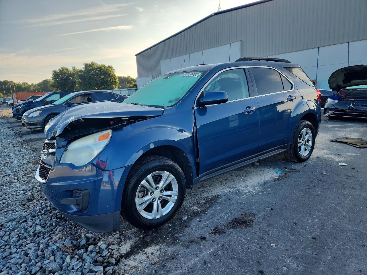 2011 Chevrolet Equinox Lt Blue vin: 2CNALDEC6B6470903