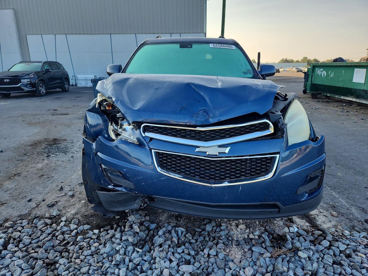 2011 Chevrolet Equinox Lt Синий vin: 2CNALDEC6B6470903