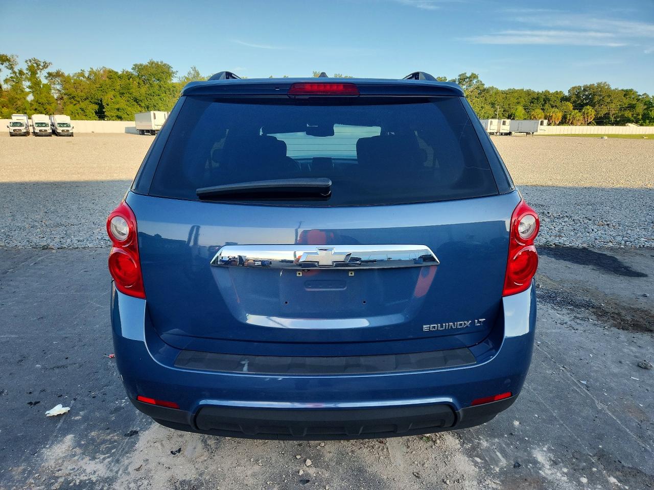 2011 Chevrolet Equinox Lt Синий vin: 2CNALDEC6B6470903