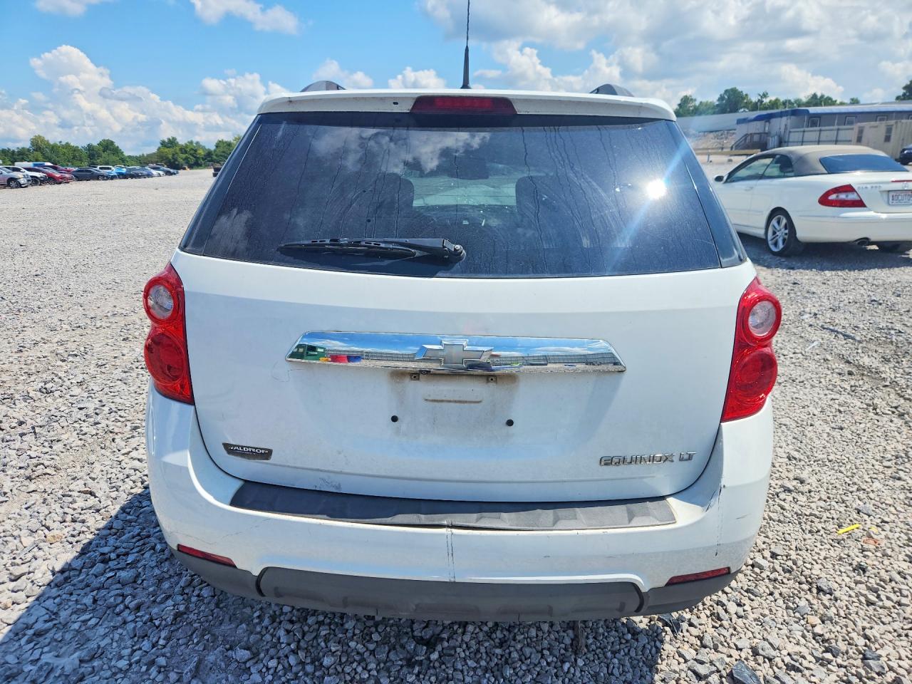 2011 Chevrolet Equinox Lt White vin: 2CNALDEC7B6237600
